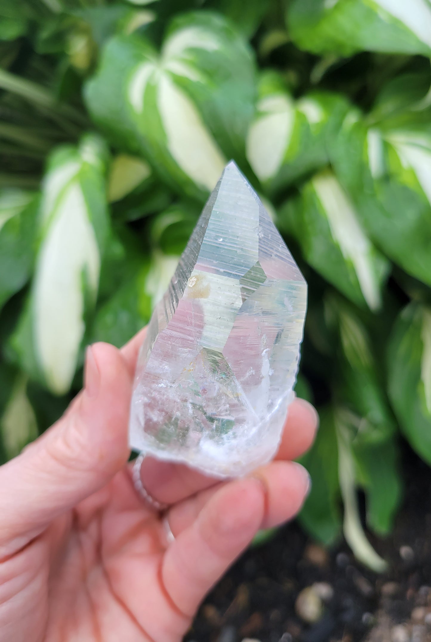 Quartz (Lemurian) from Colombia