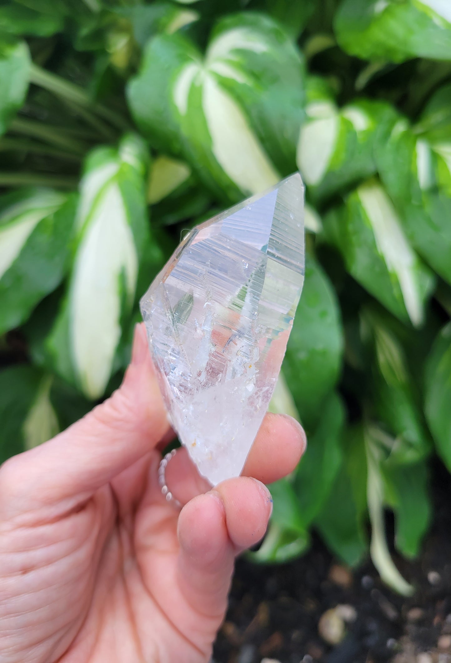 Quartz (Lemurian) from Colombia