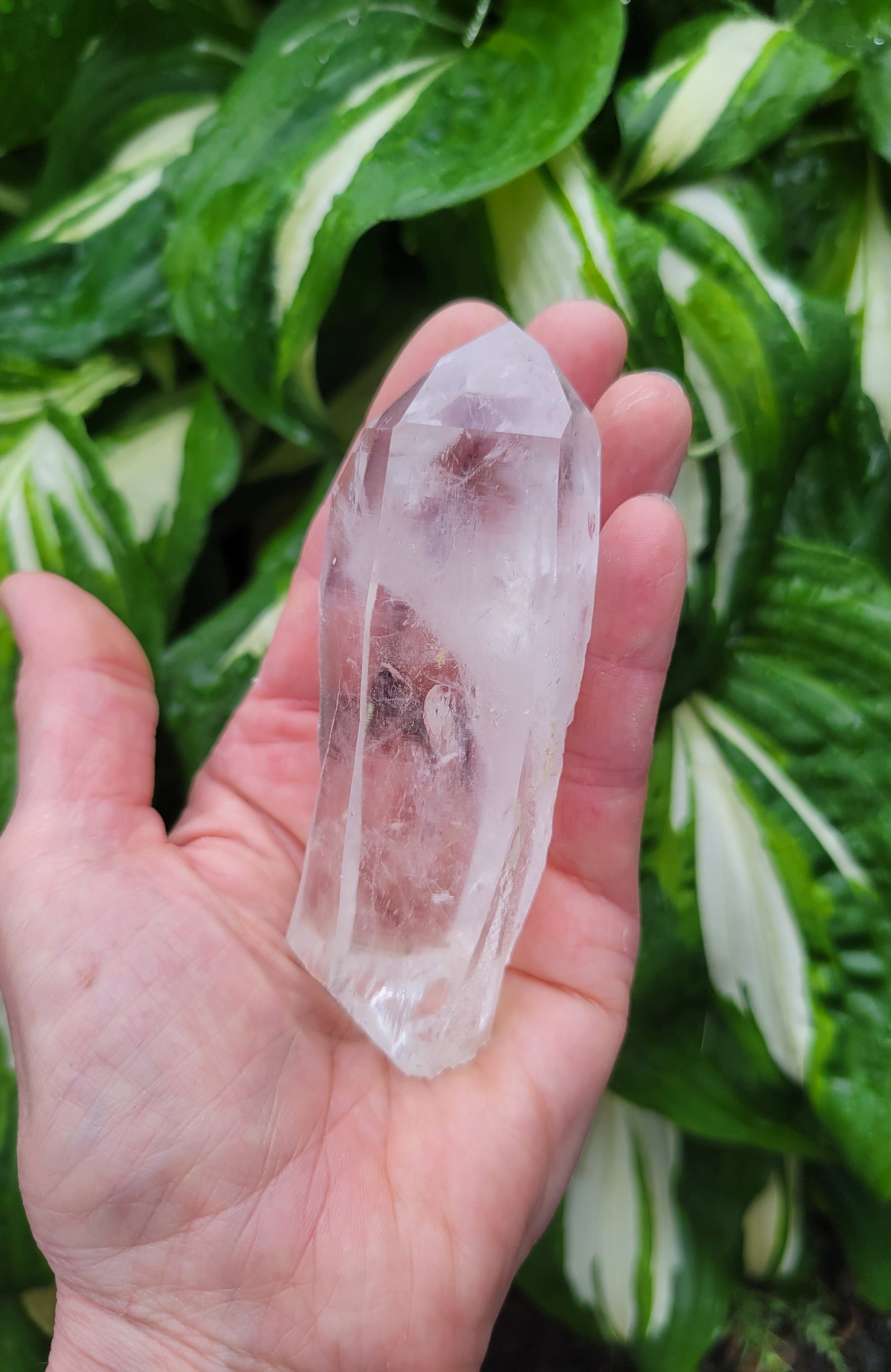 Blue Mist Quartz from Santander, Colombia