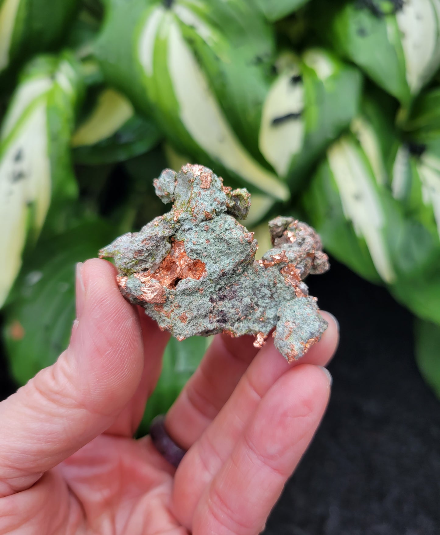 Copper Nugget from Lake Superior Copper District, Michigan