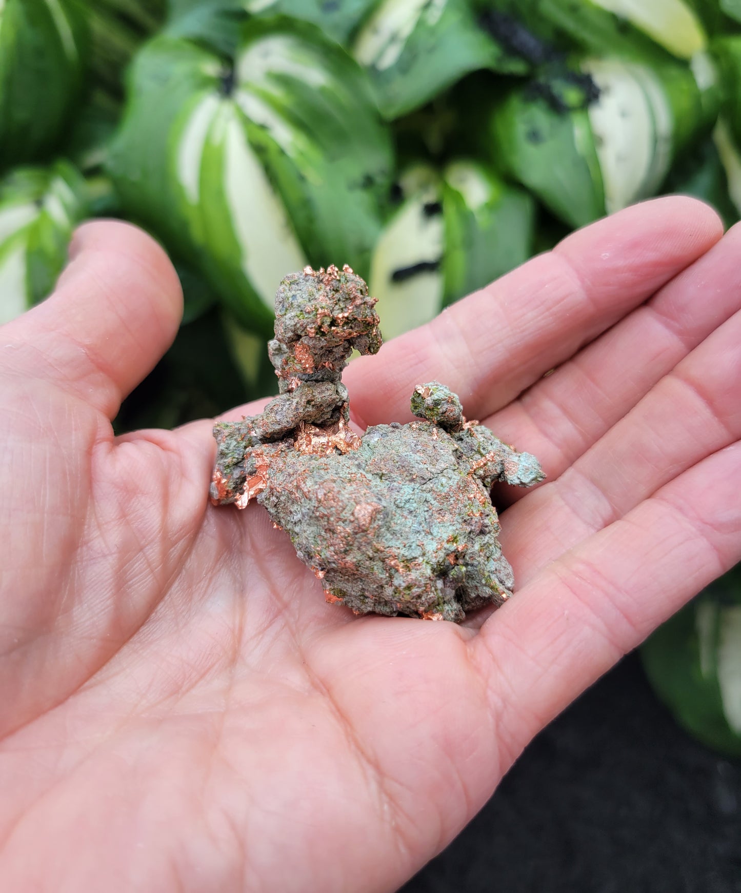 Copper Nugget from Lake Superior Copper District, Michigan