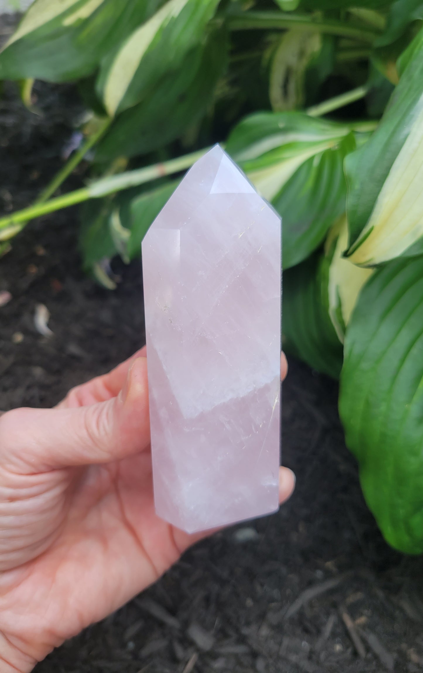 Rose Quartz Tower from Brazil