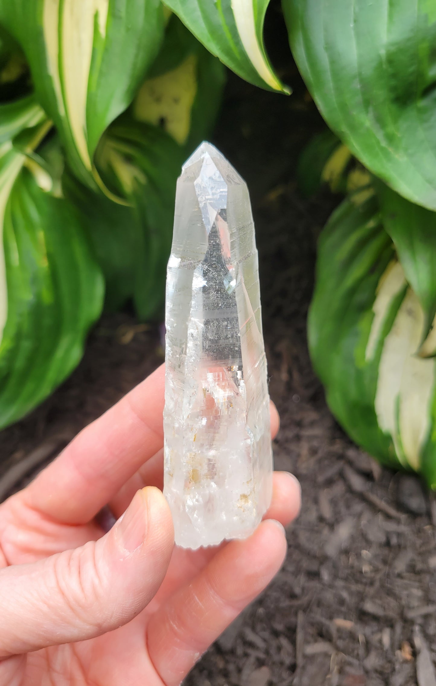 Quartz (Lemurian) from Colombia