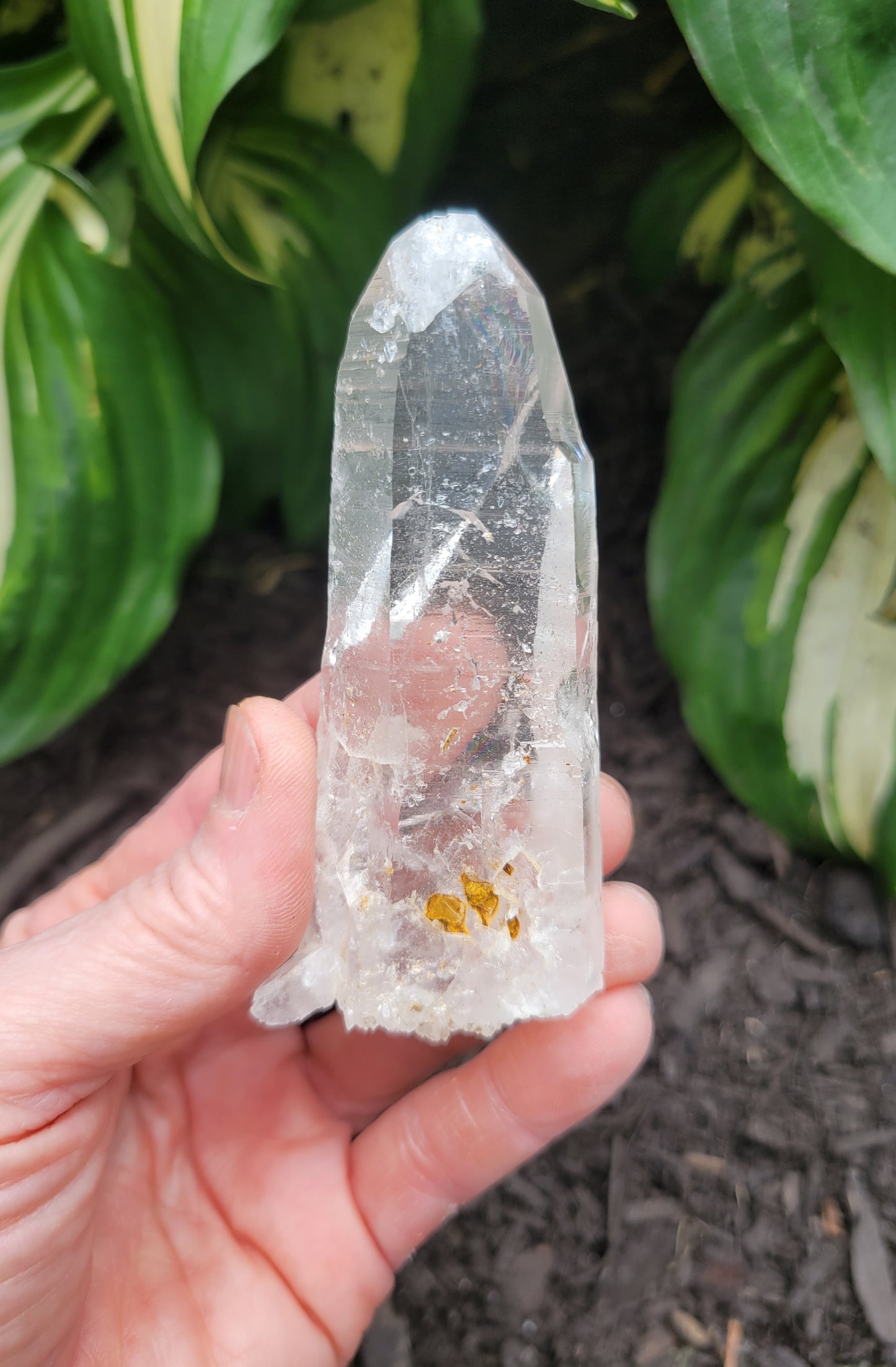 Quartz (Lemurian) from Colombia