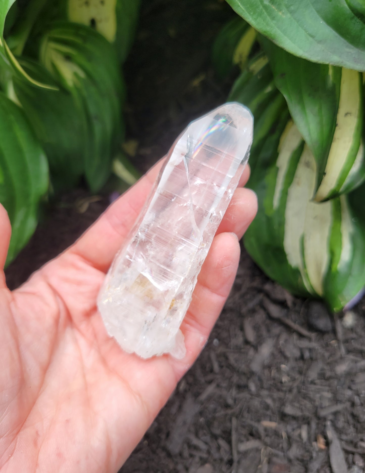 Quartz (Lemurian) from Colombia