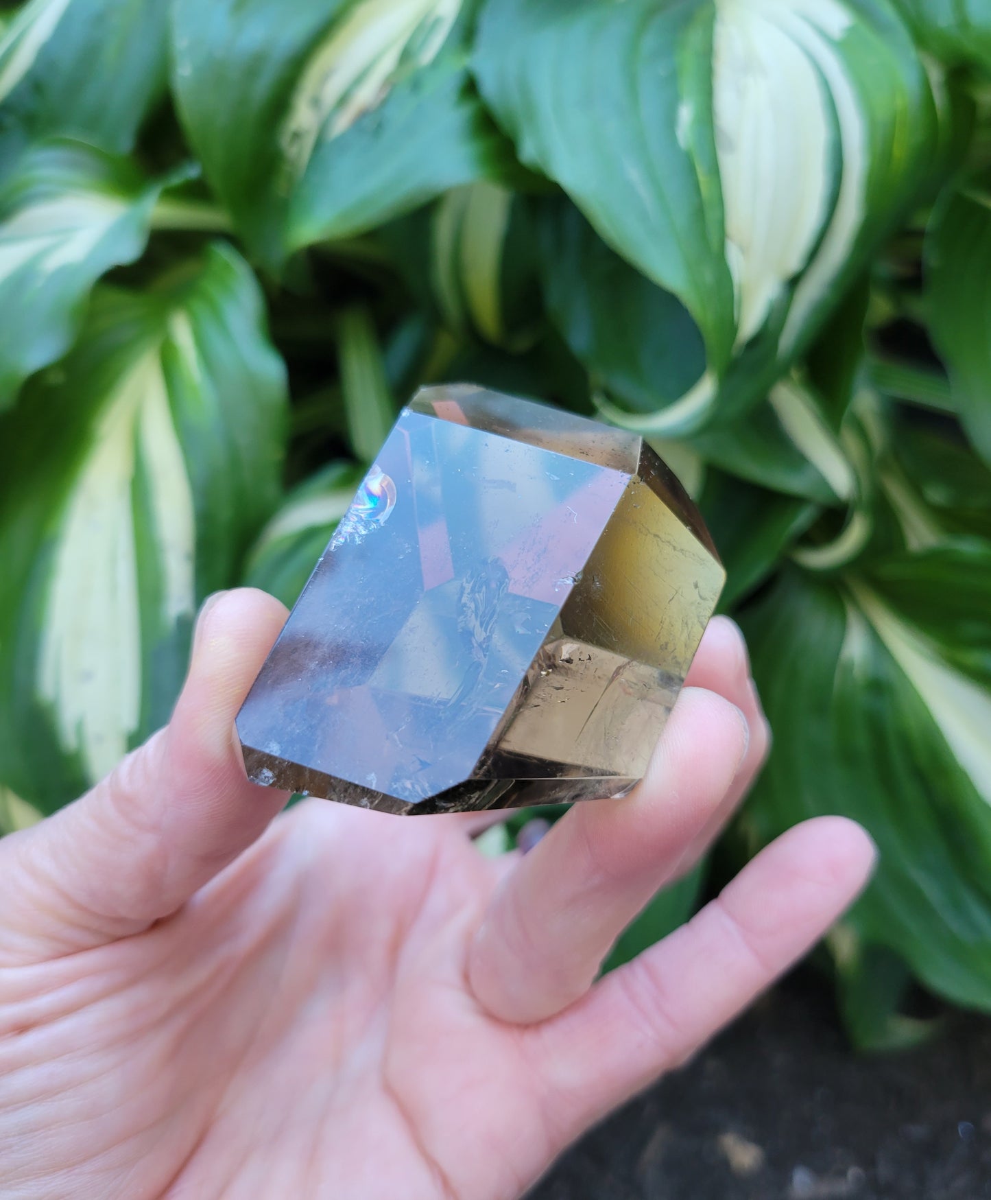 Quartz (Smokey, Polished) from Brazil