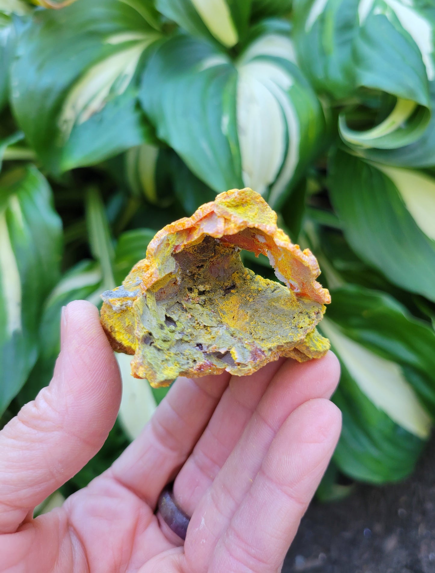 Orpiment from Shimen City, Hunan Province, China