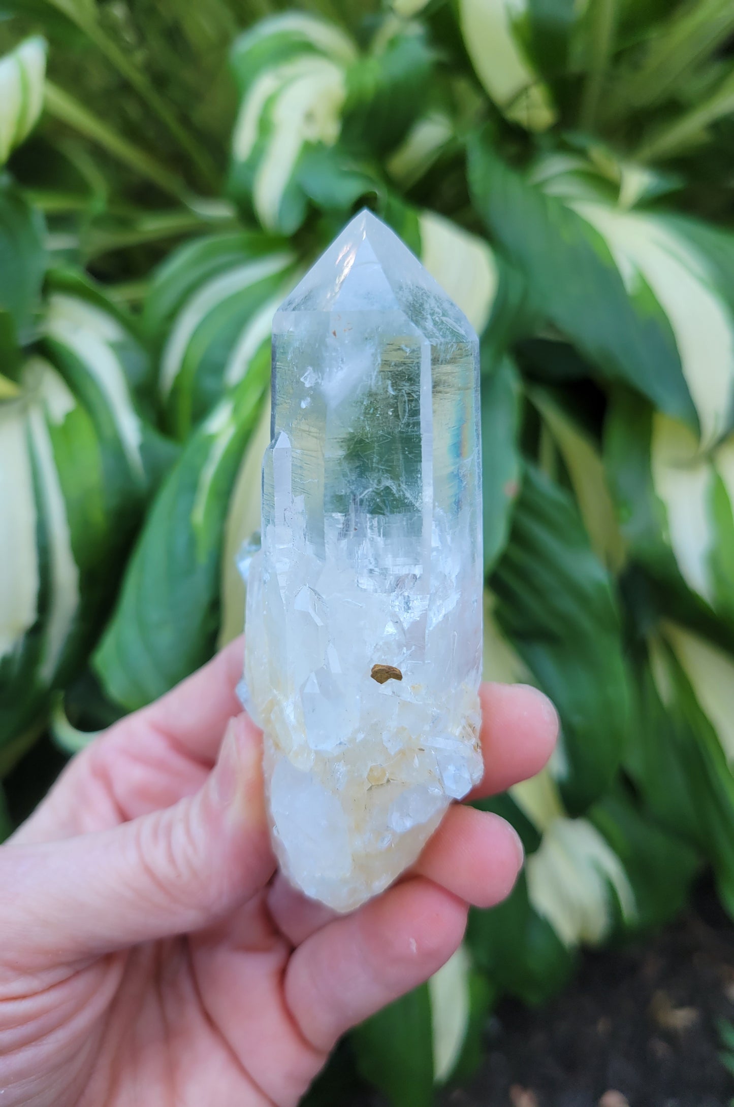 Blue Mist Quartz from Santander, Colombia