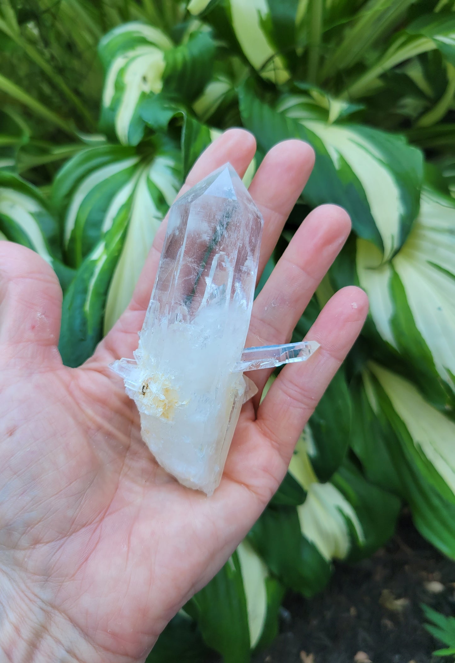 Blue Mist Quartz from Santander, Colombia
