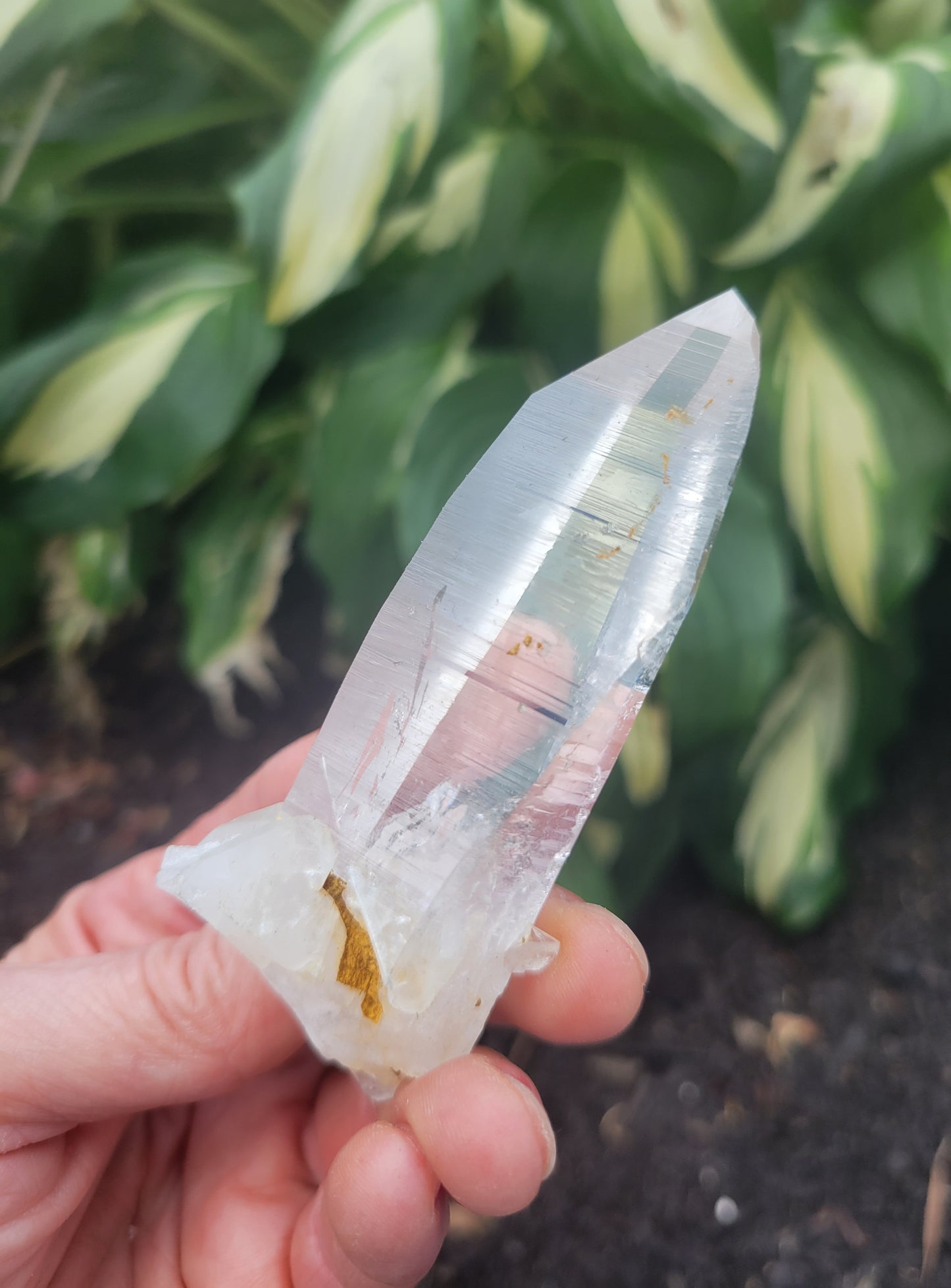 Quartz (Lemurian) from Colombia