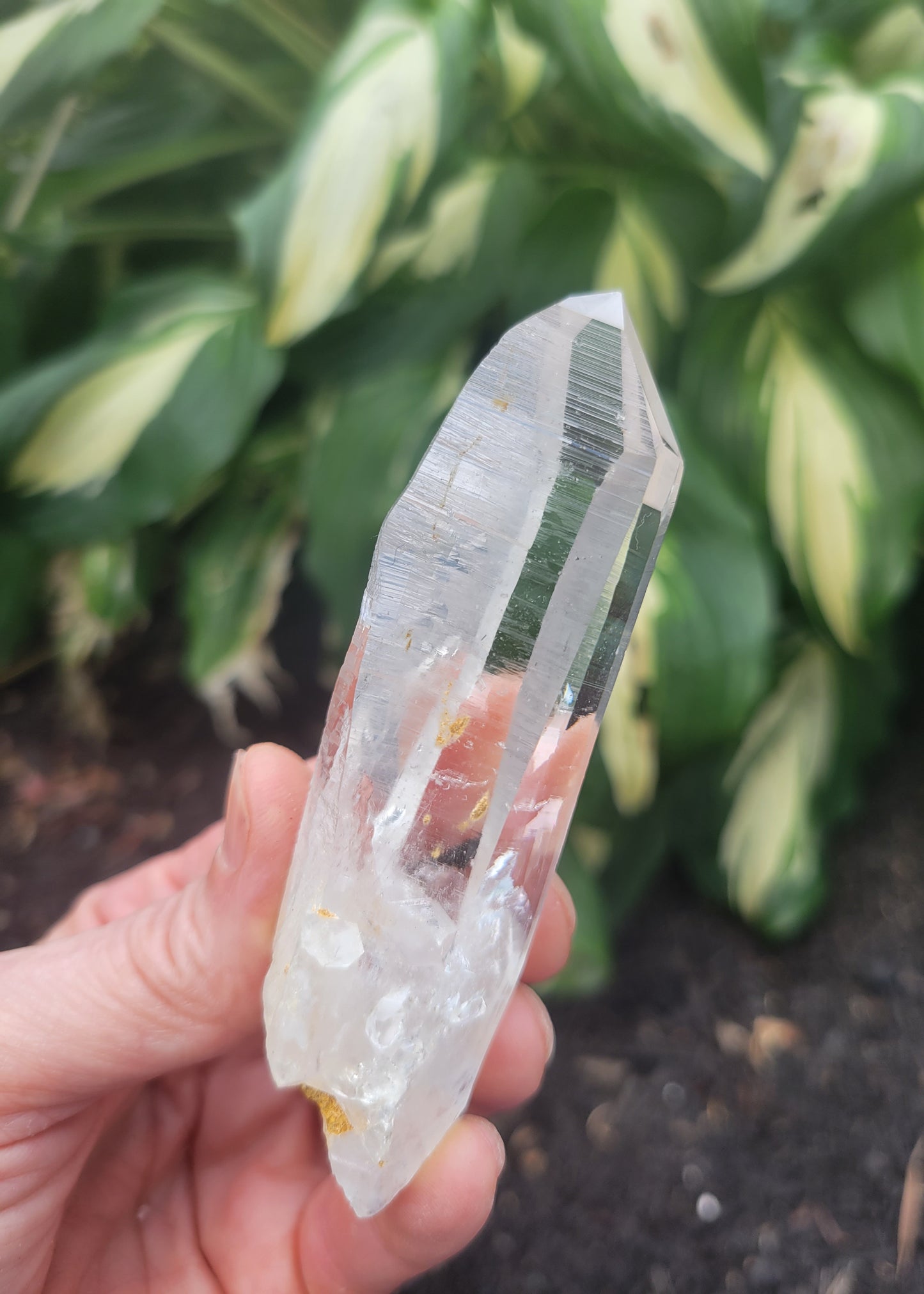Quartz (Lemurian) from Colombia