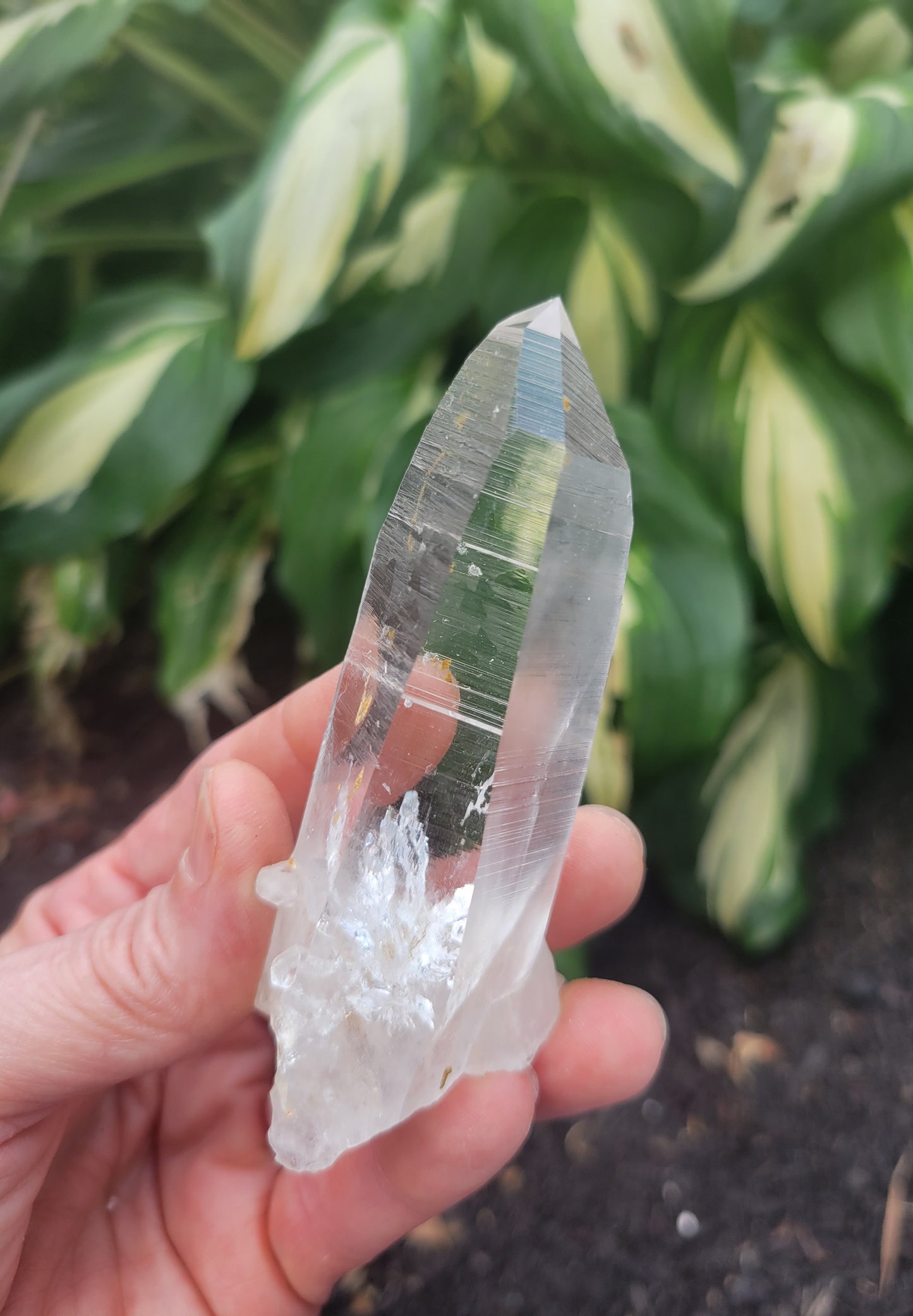 Quartz (Lemurian) from Colombia