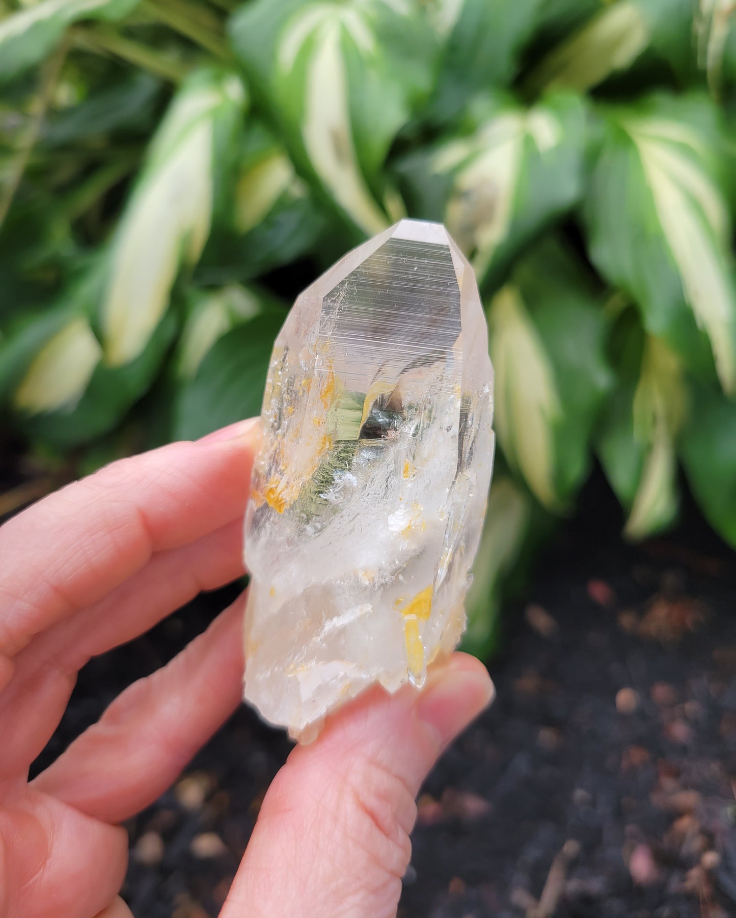 Quartz with Iron from Colombia