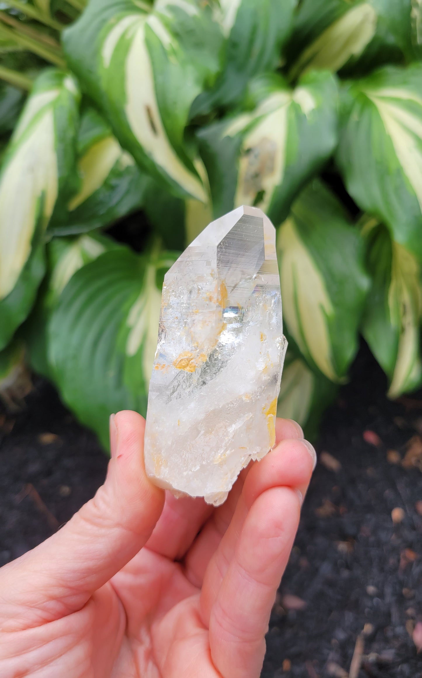 Quartz with Iron from Colombia
