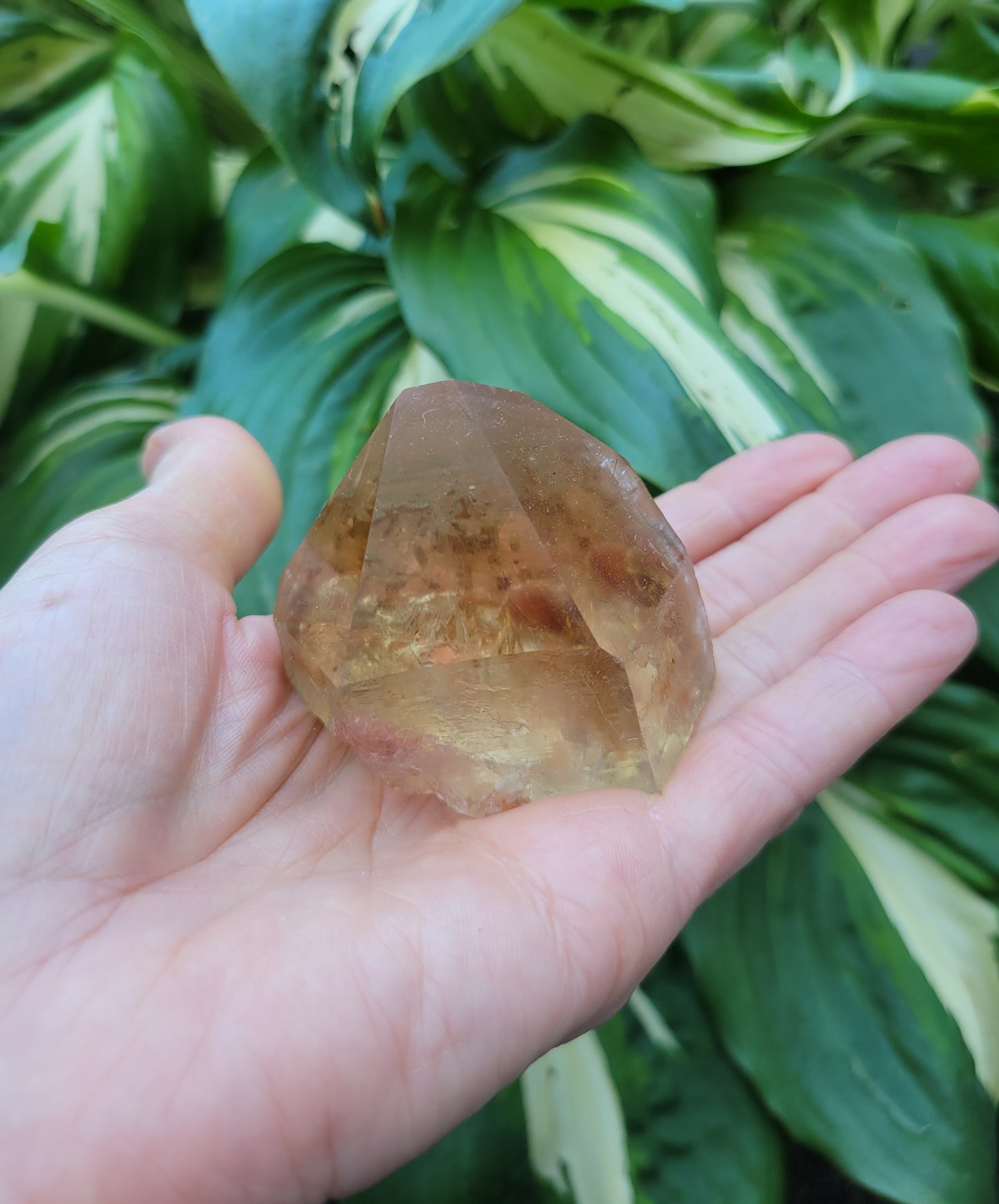 Citrine with Phantoms from Diamantina, Brazil