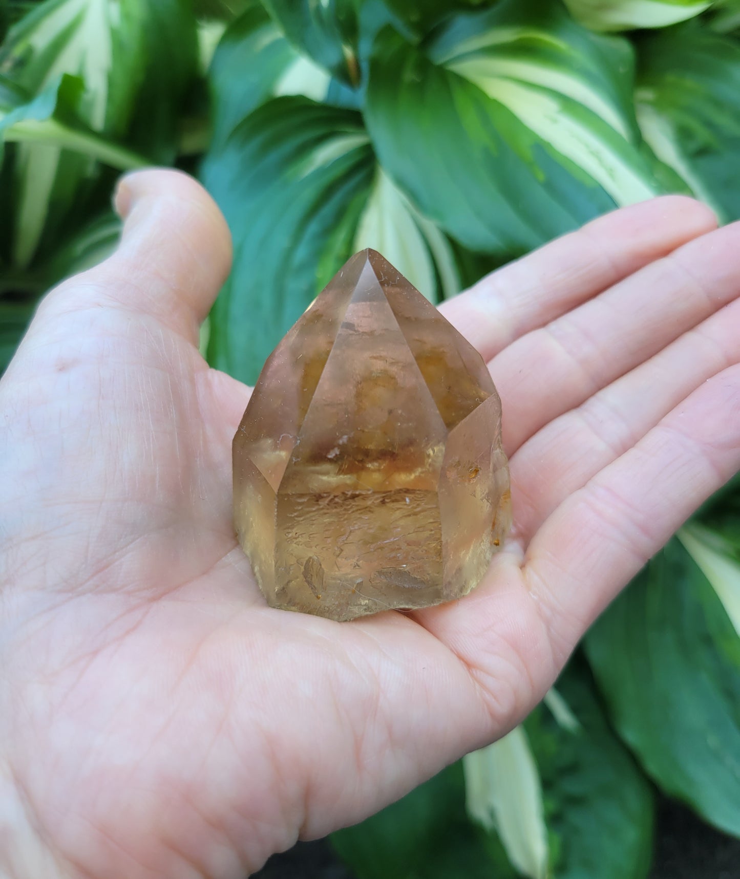 Citrine from Diamantina, Brazil (W 1 3/4 X D 1 1/2 X H 1 5/8 inches, 90 grams)