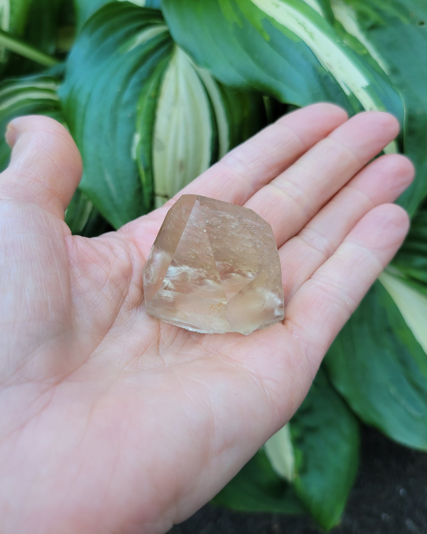 Citrine from Diamantina, Brazil (W 1 1/2 X D 7/8 X H 1 1/4 inches, 35 grams)
