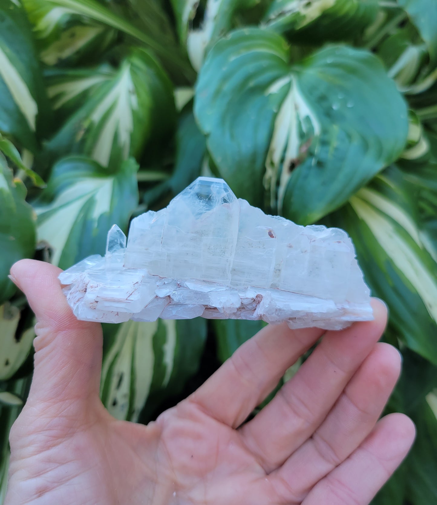 Quartz with Lithium, Faden Growth Habit from Colombia (2 1/4 X 1 1/2 X 3 3/4 inches)