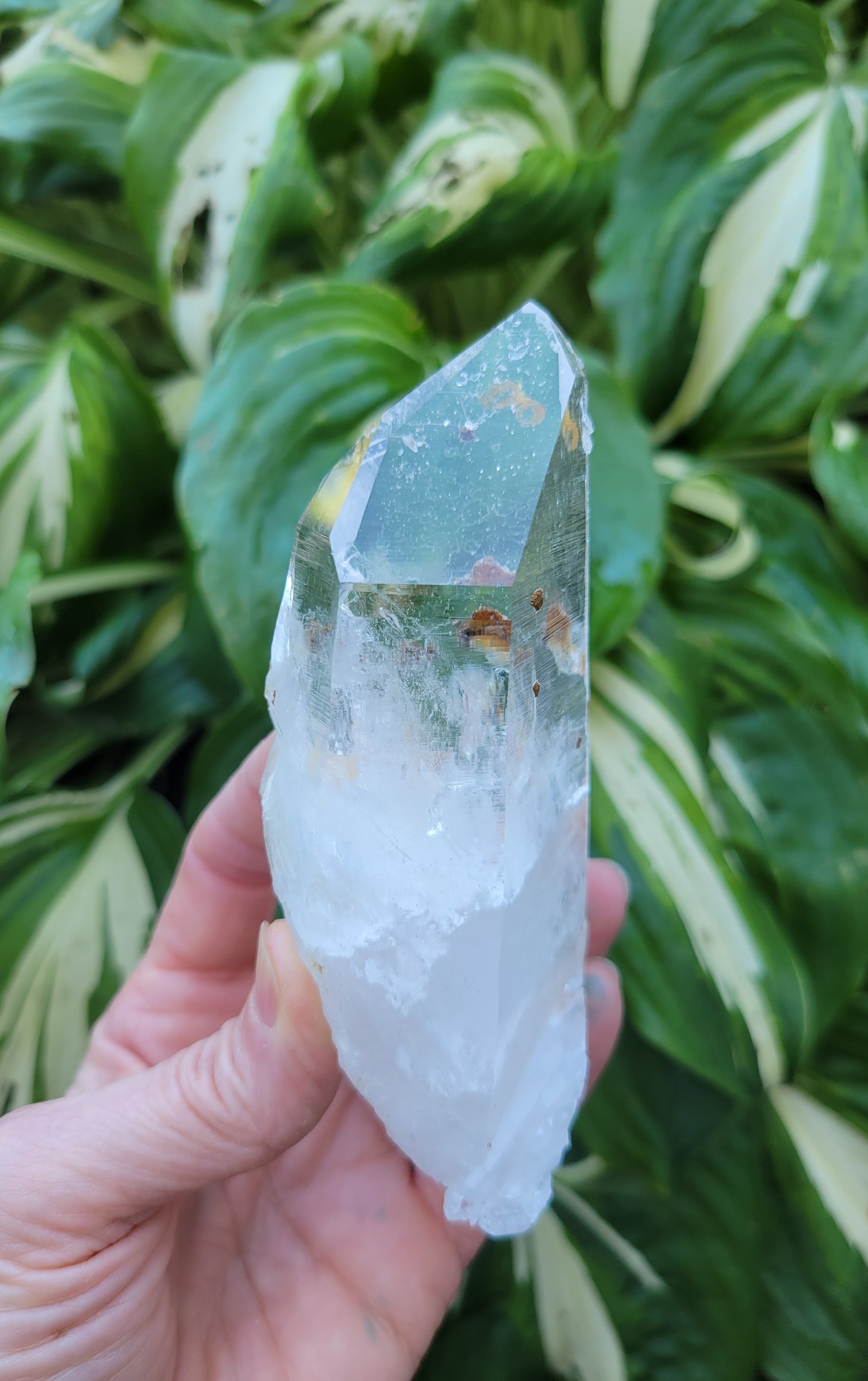 Quartz with Limonite from Santander, Colombia