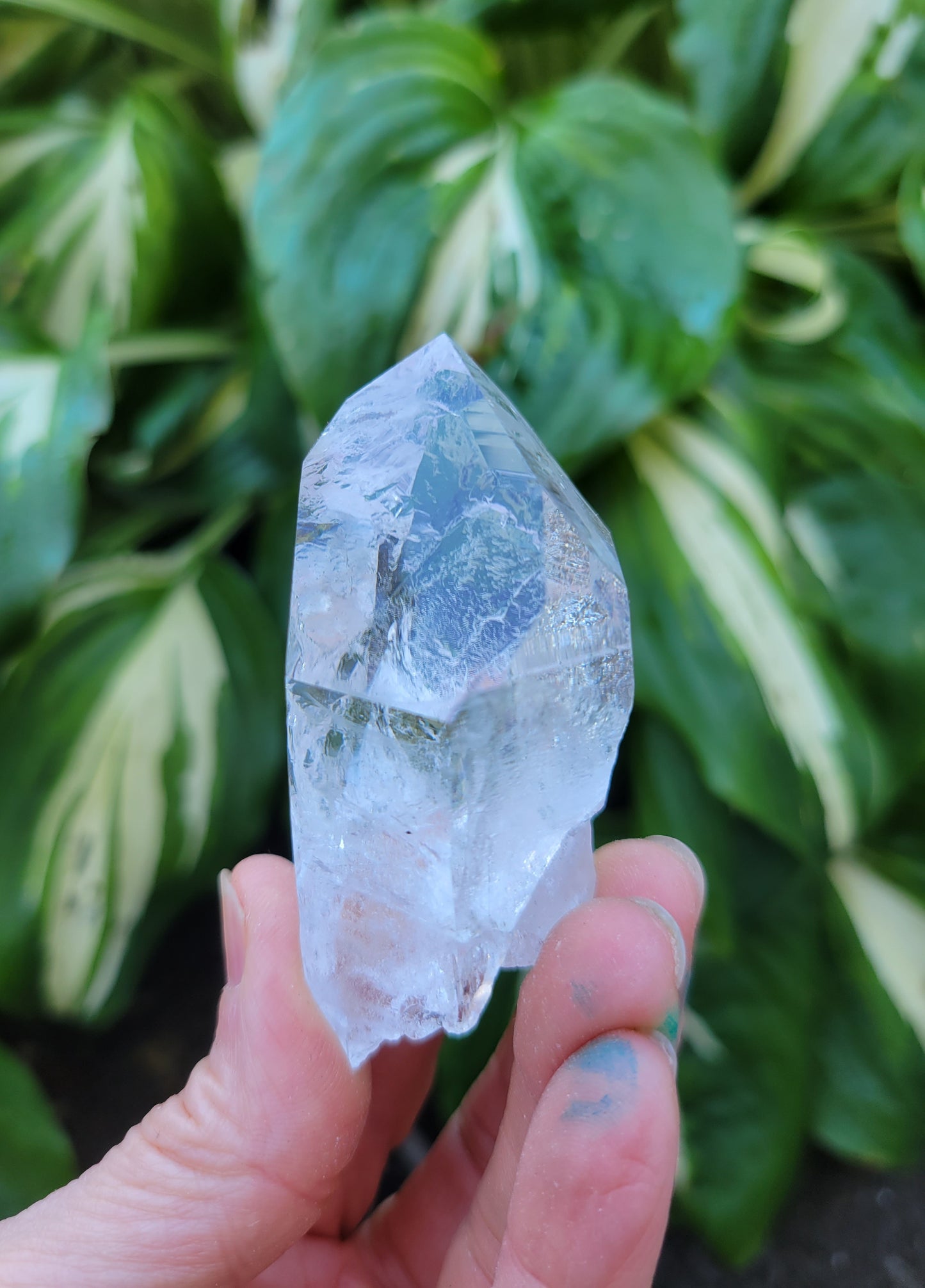 Quartz from Colombia (W 1 3/8 X D 1 X L 2 5/8 inches)