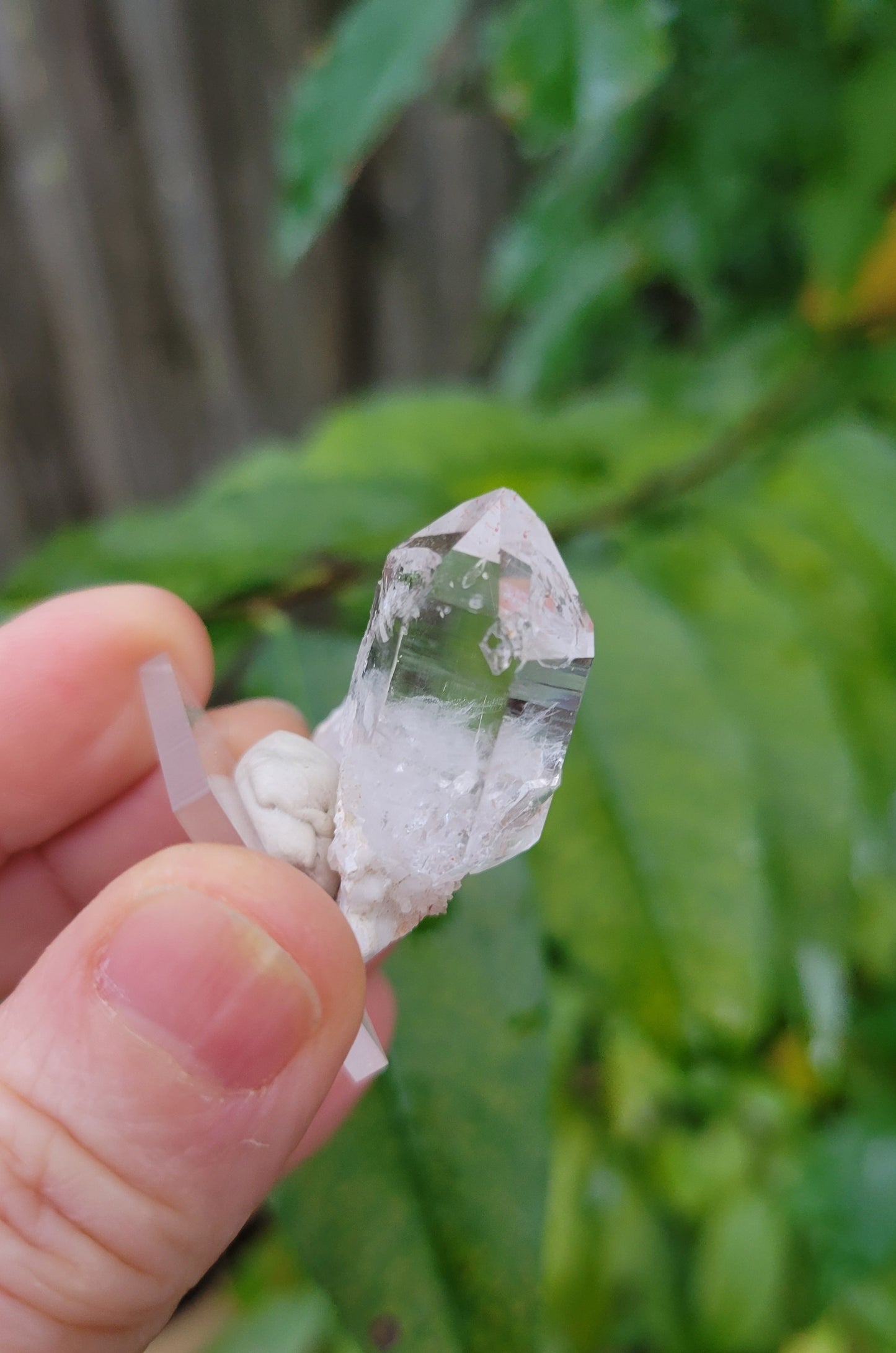 Quartz Cluster from Goboboseb, Namibia (W 1 1/4 X D 5/8 X L 1 3/8 inches)