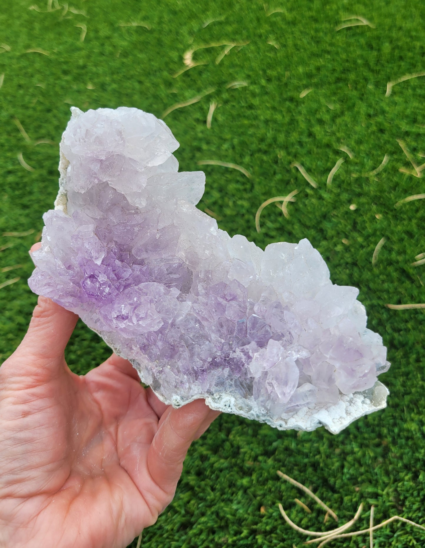 Amethyst Flower Quartz from Rio Grande do Sul, Brazil