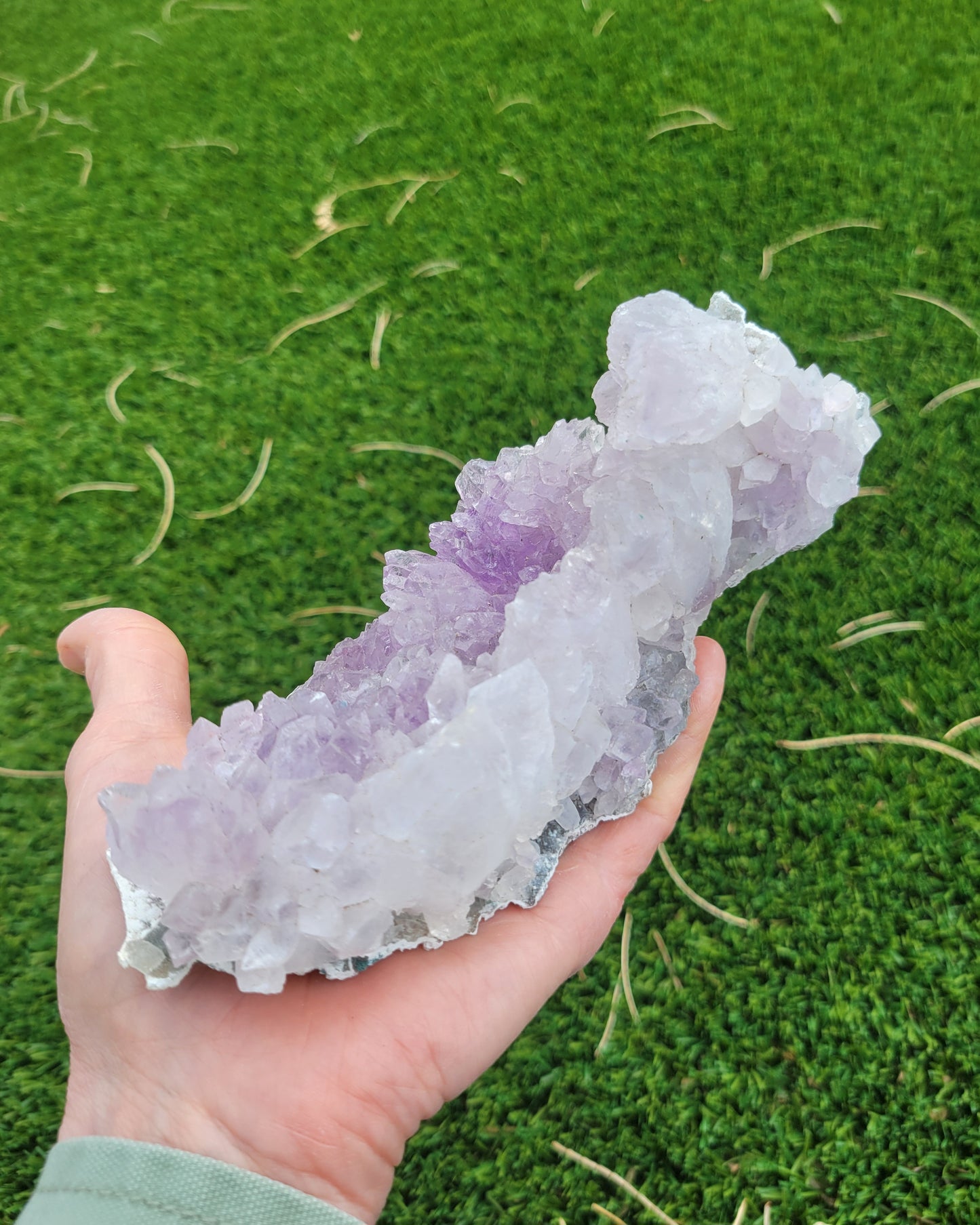 Amethyst Flower Quartz from Rio Grande do Sul, Brazil