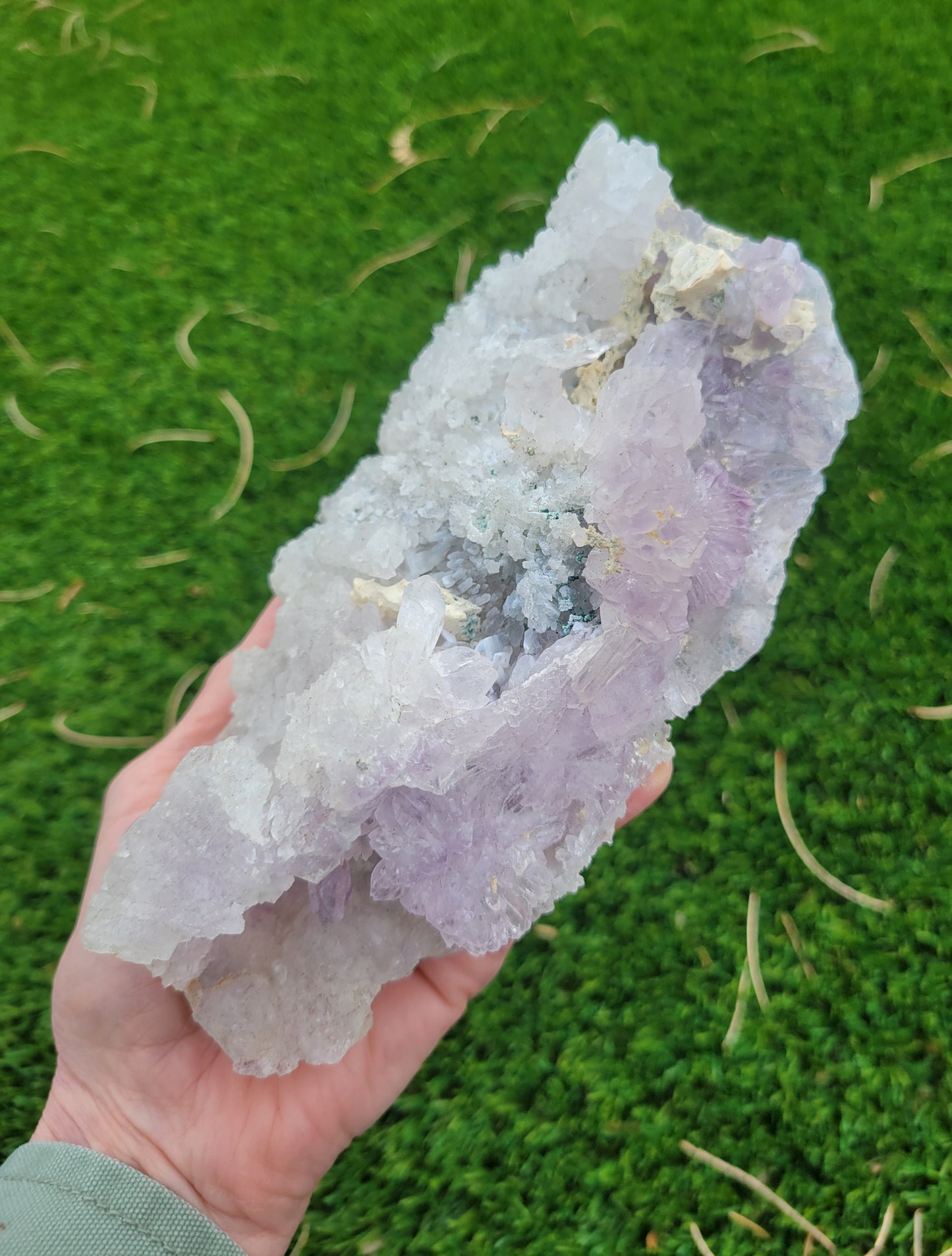 Amethyst Flower Quartz from Rio Grande do Sul, Brazil