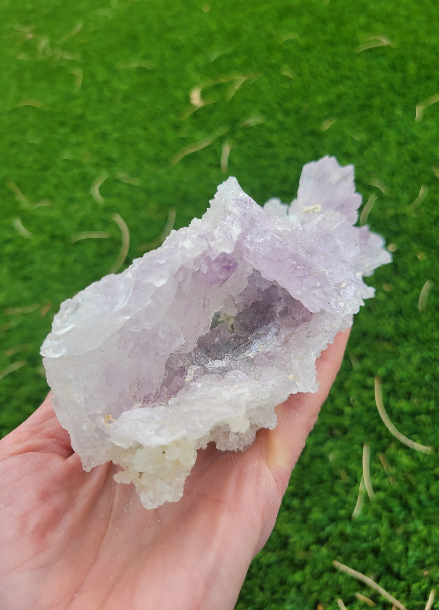 Amethyst Flower Quartz from Rio Grande do Sul, Brazil