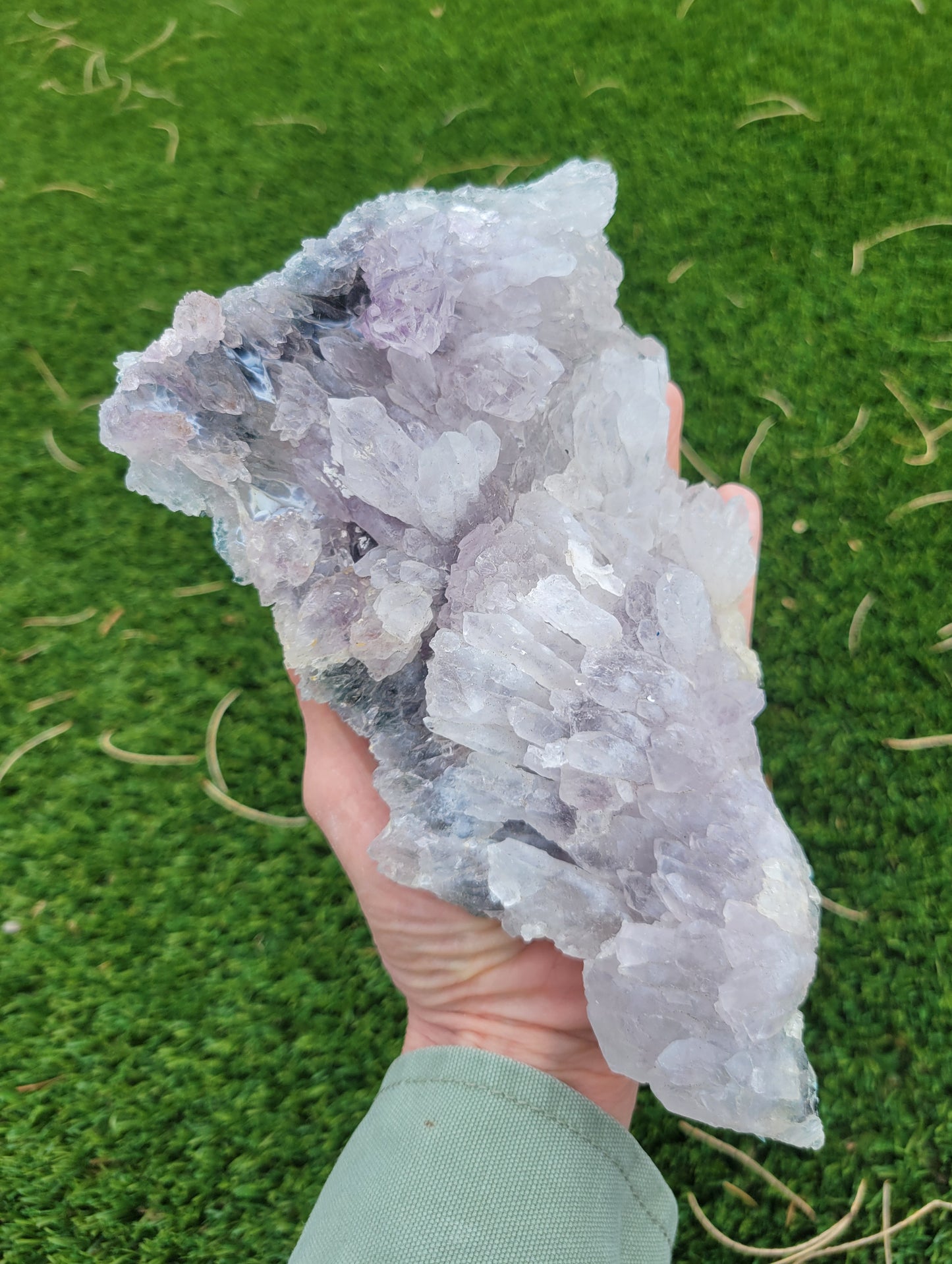 Amethyst Flower Quartz from Rio Grande do Sul, Brazil