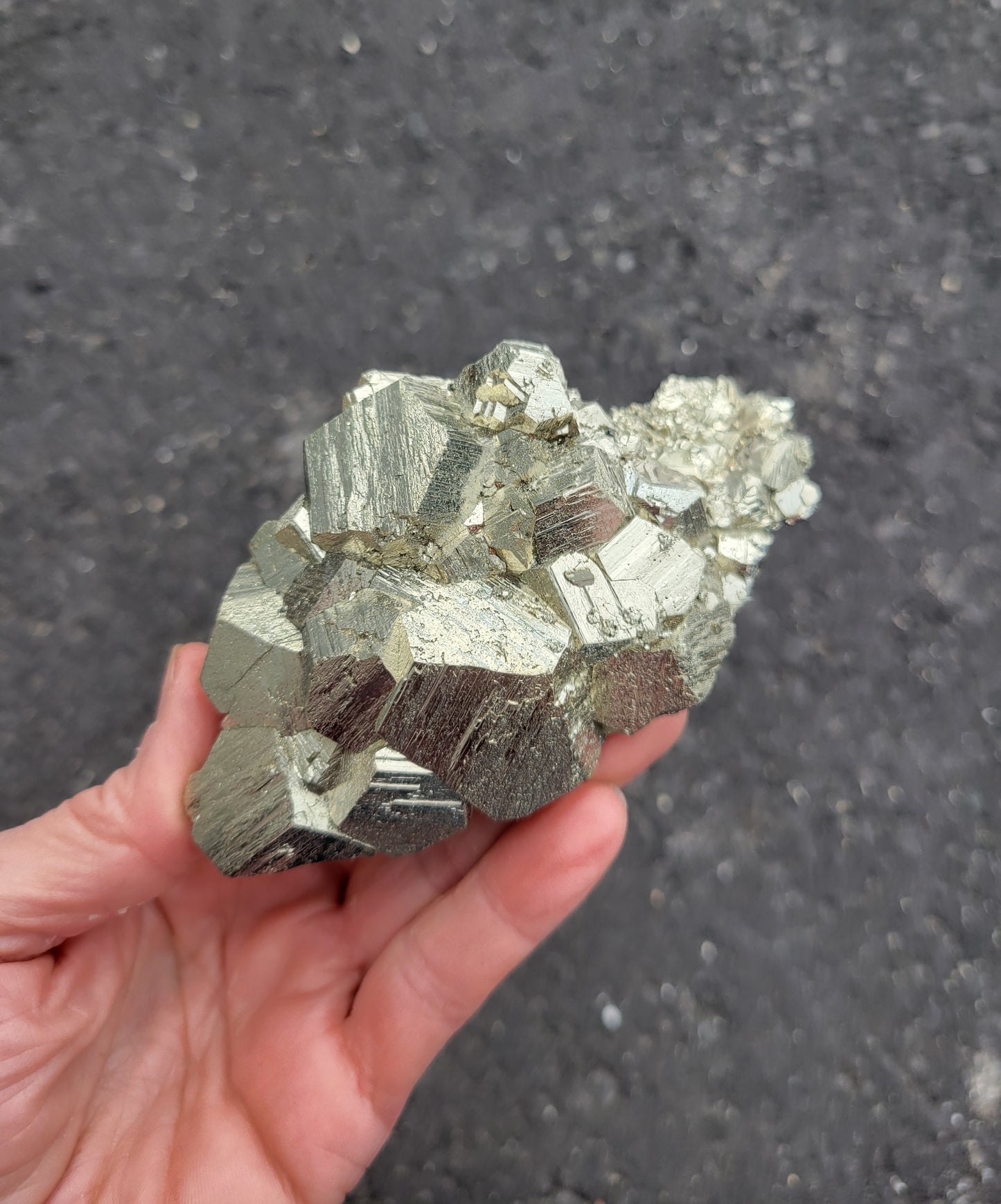 Pyrite from Huanzala Mine, Bolognesi Province, Ancash Department, Peru