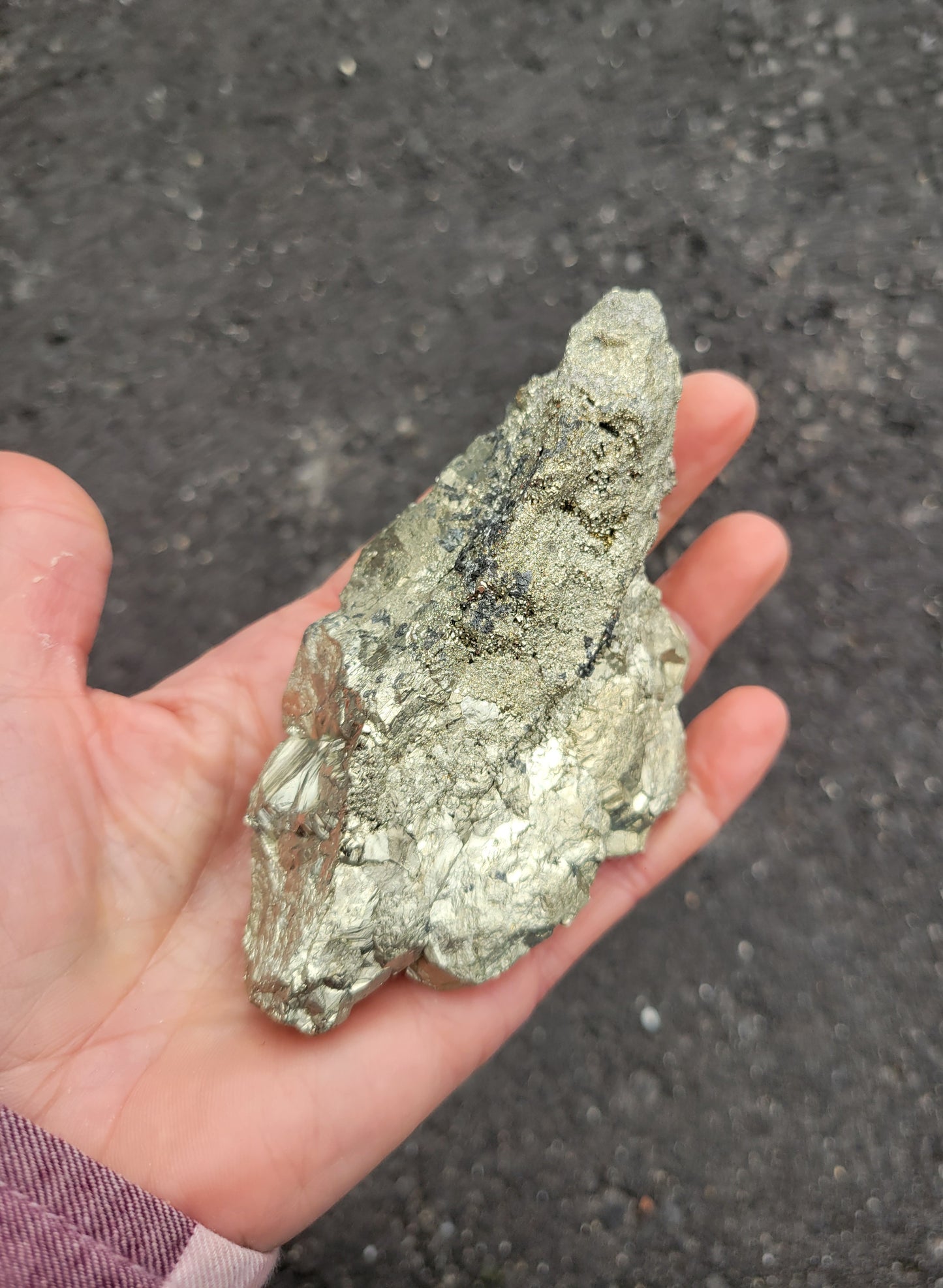 Pyrite from Huanzala Mine, Bolognesi Province, Ancash Department, Peru