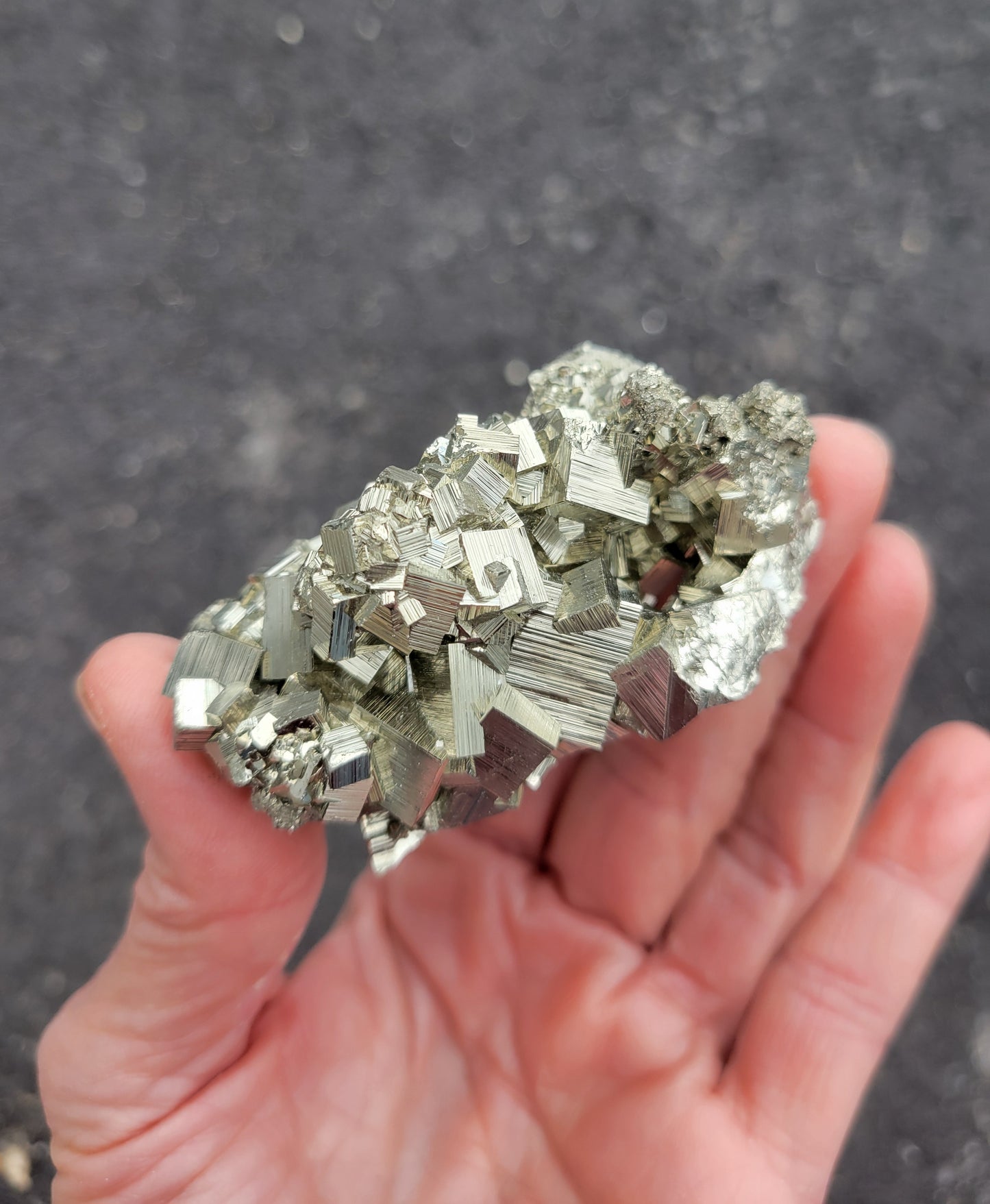 Pyrite from Huanzala Mine, Bolognesi Province, Ancash Department, Peru