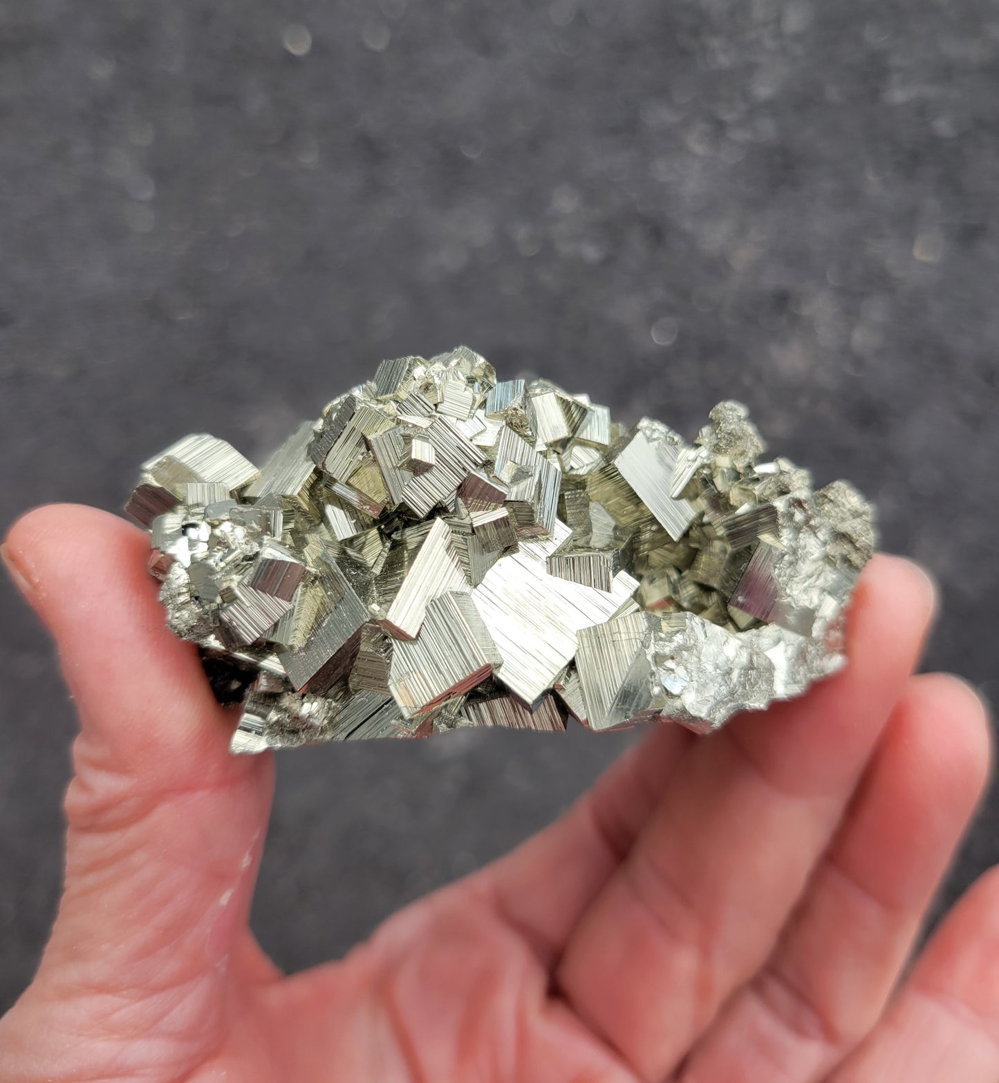 Pyrite from Huanzala Mine, Bolognesi Province, Ancash Department, Peru