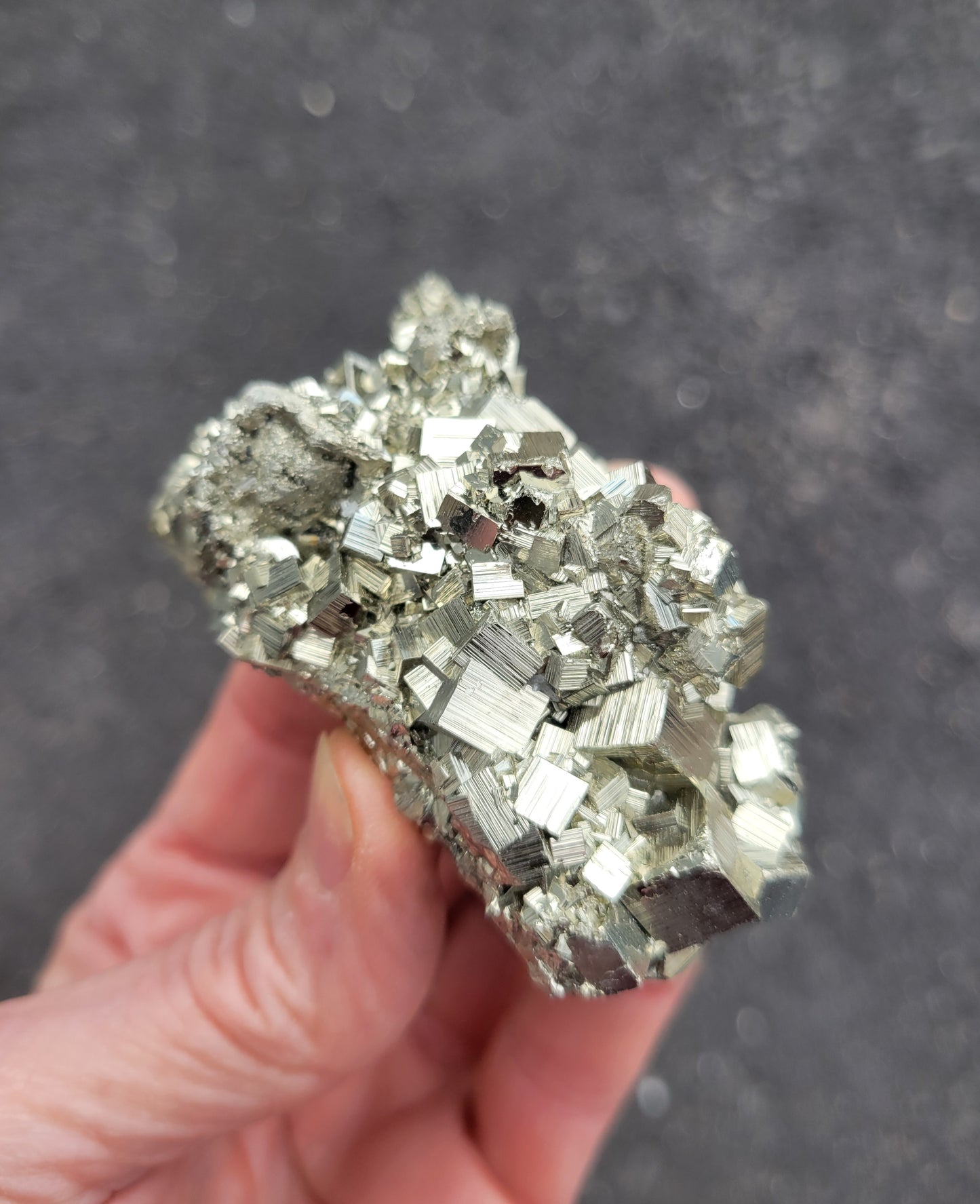 Pyrite from Huanzala Mine, Bolognesi Province, Ancash Department, Peru