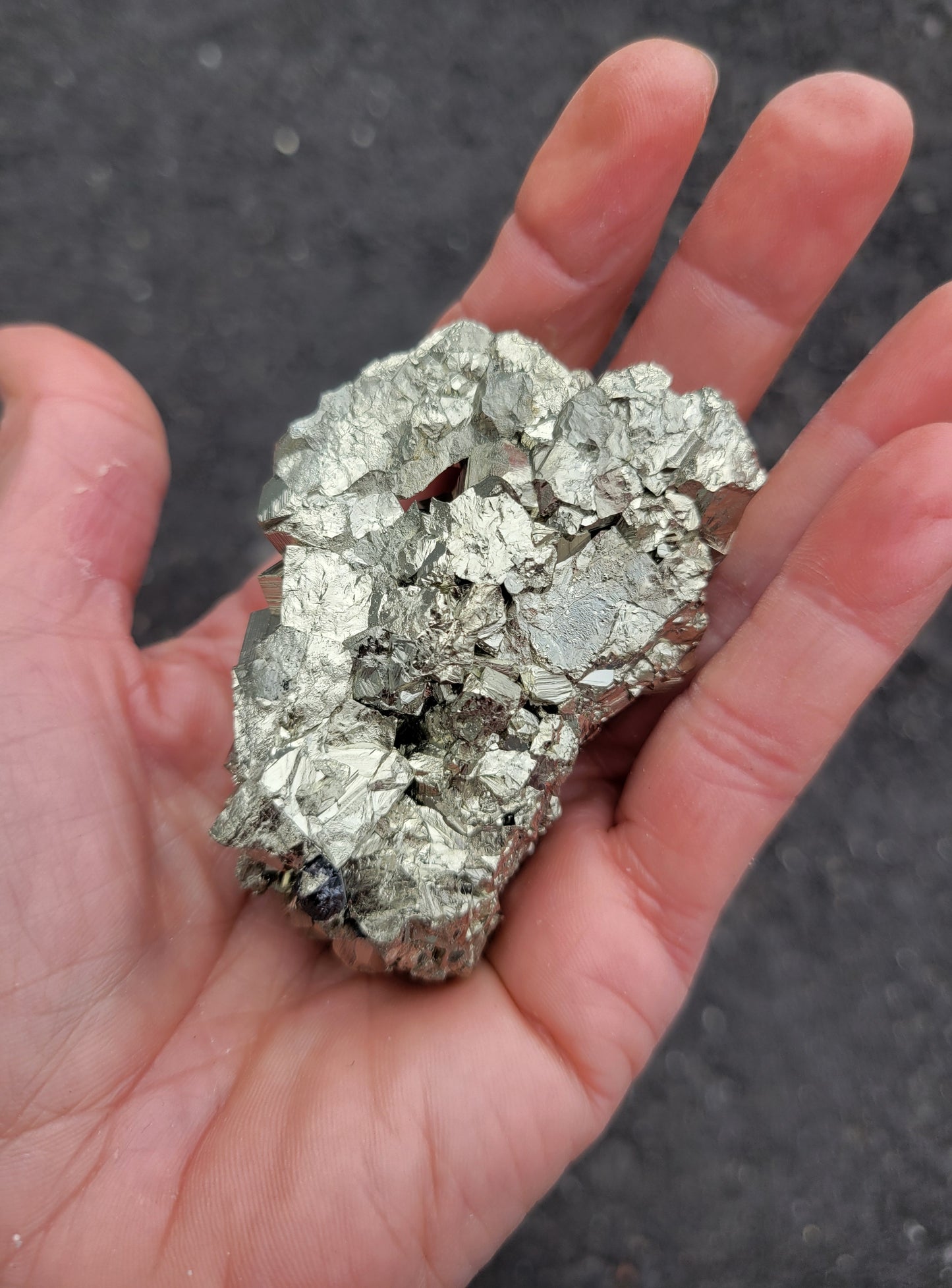 Pyrite from Huanzala Mine, Bolognesi Province, Ancash Department, Peru