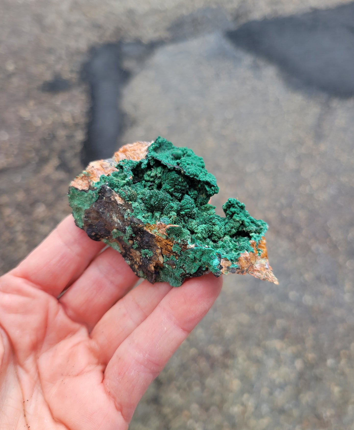 Malachite from Morocco