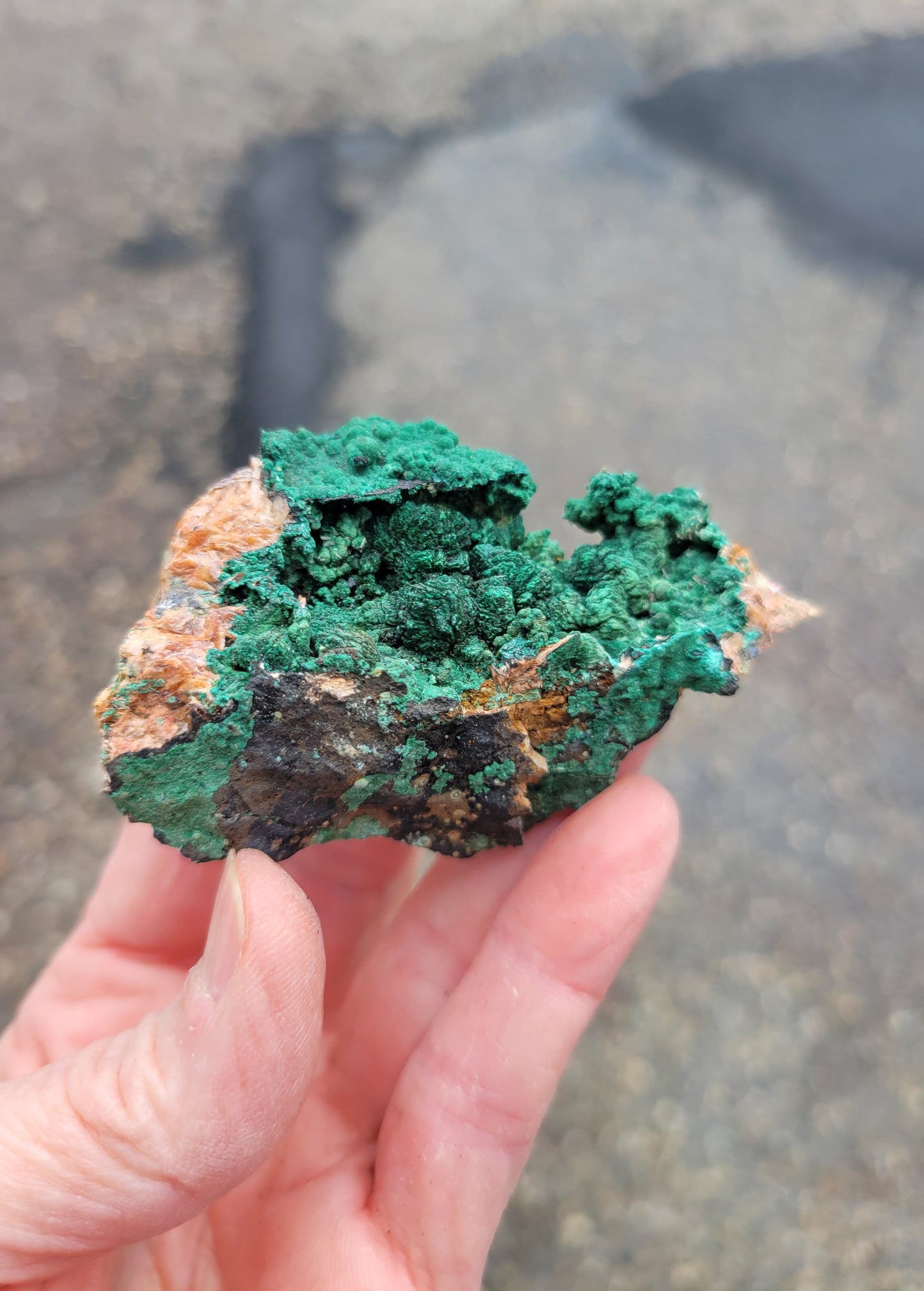 Malachite from Morocco