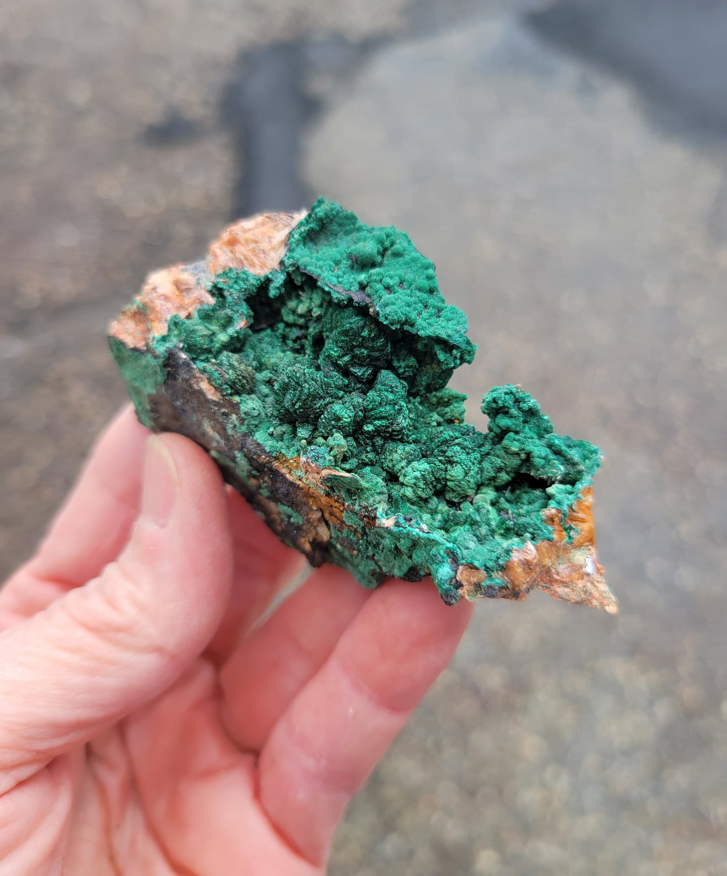 Malachite from Morocco