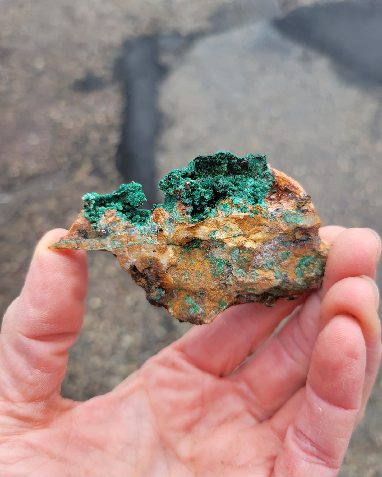 Malachite from Morocco