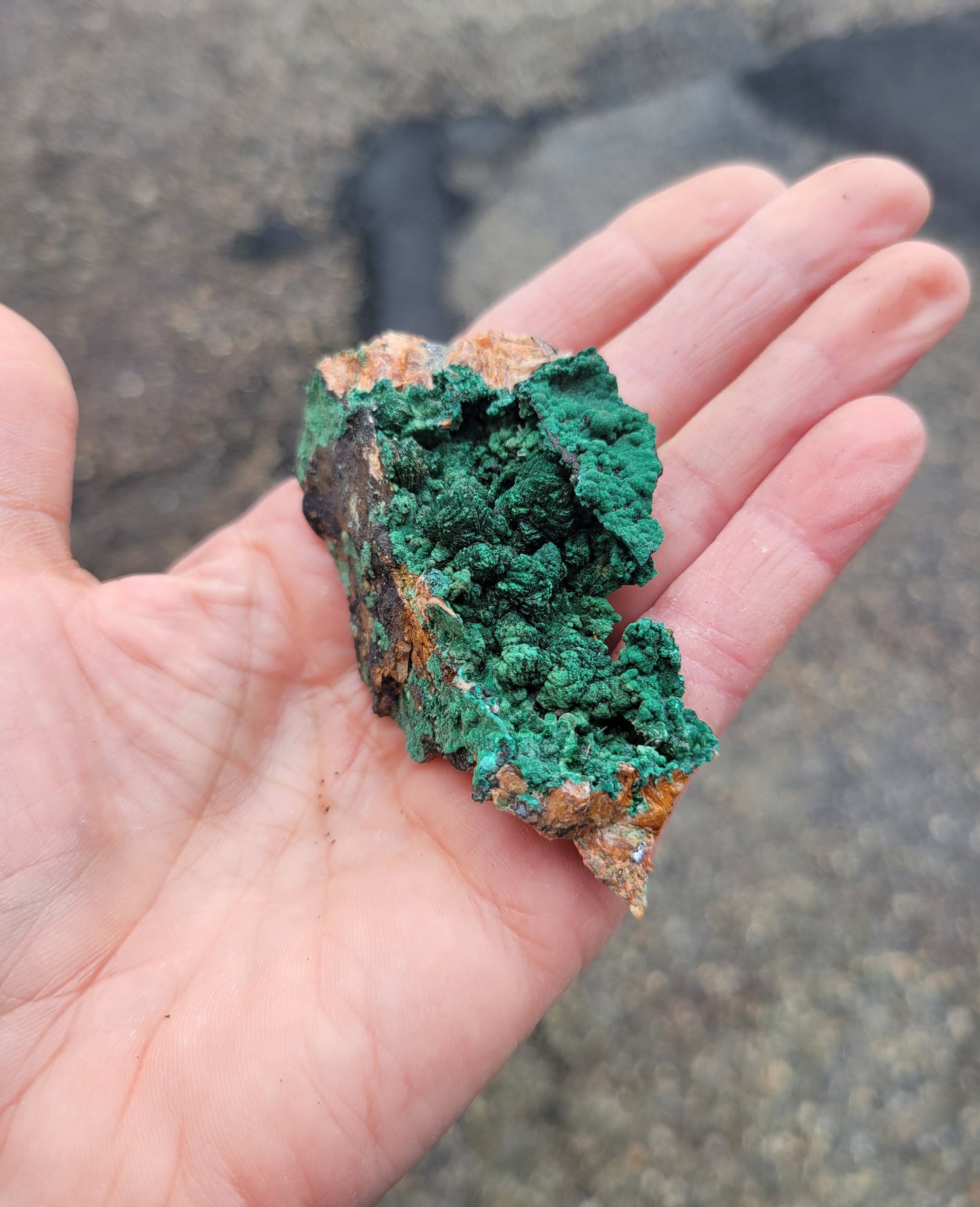 Malachite from Morocco