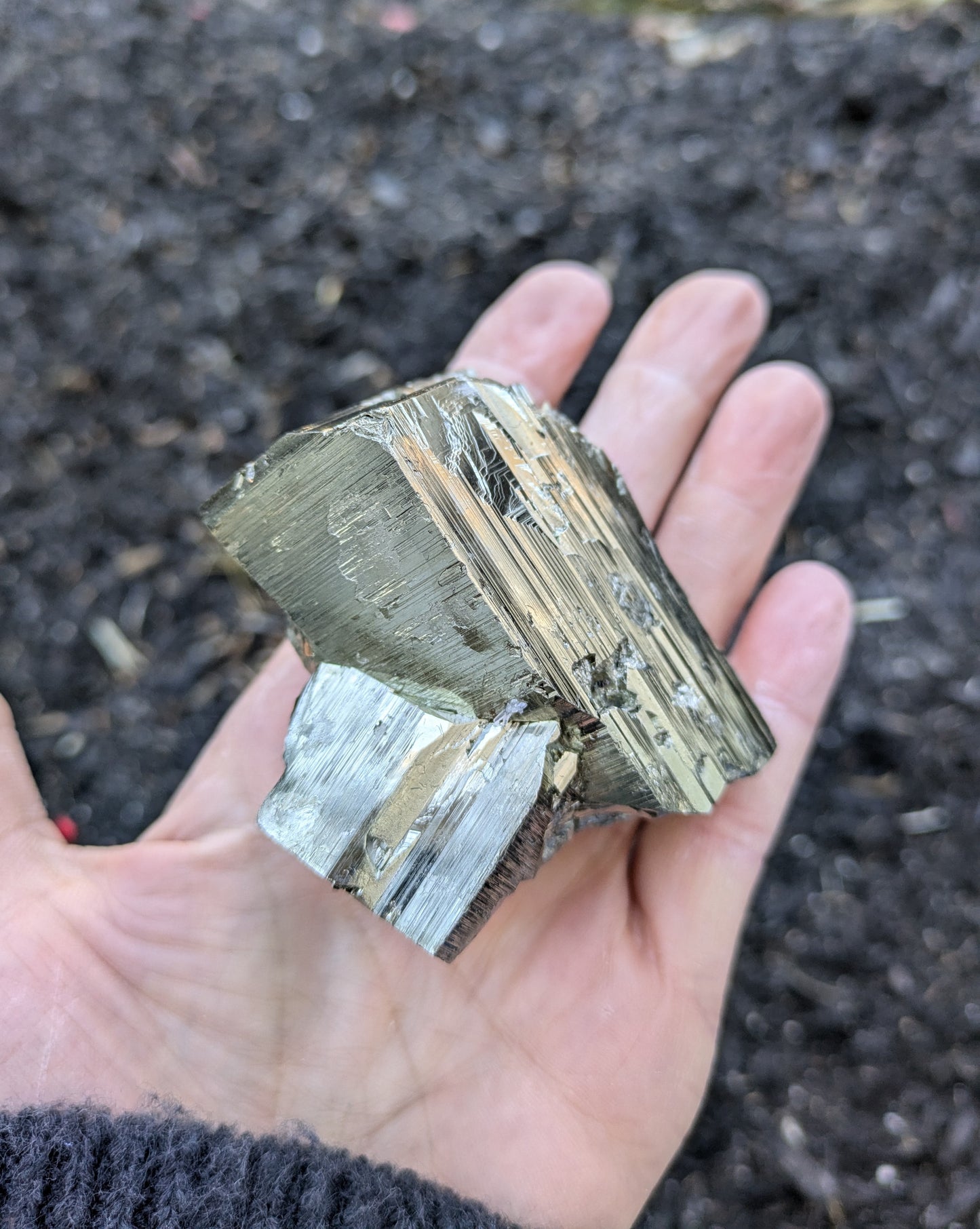 Pyrite from Huanzala Mine, Bolognesi Province, Ancash Department, Peru