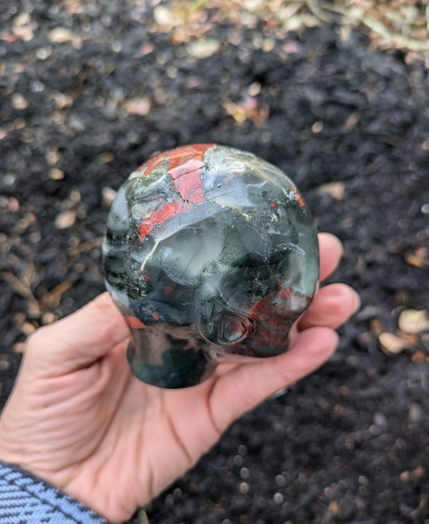 Bloodstone Elf Carving