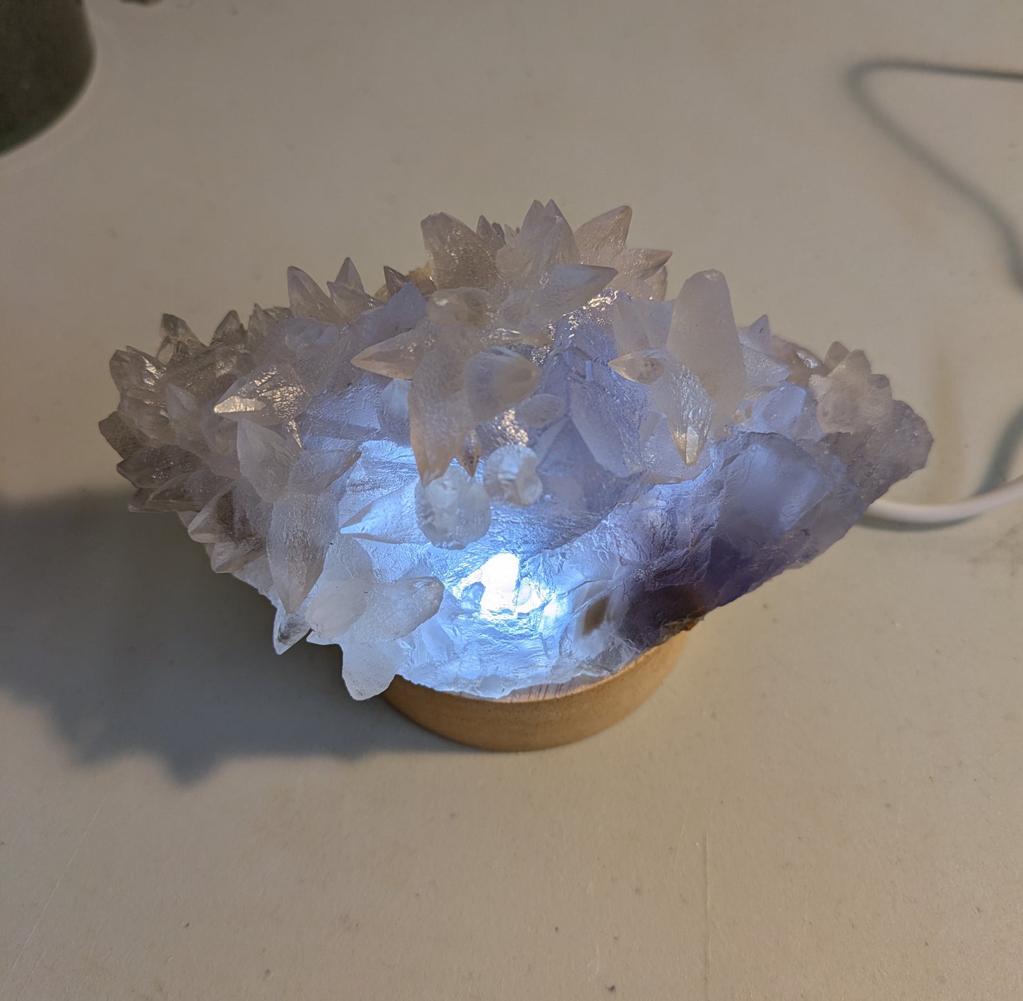 Fluorite with Dogtooth Calcite from Balochistan, Pakistan