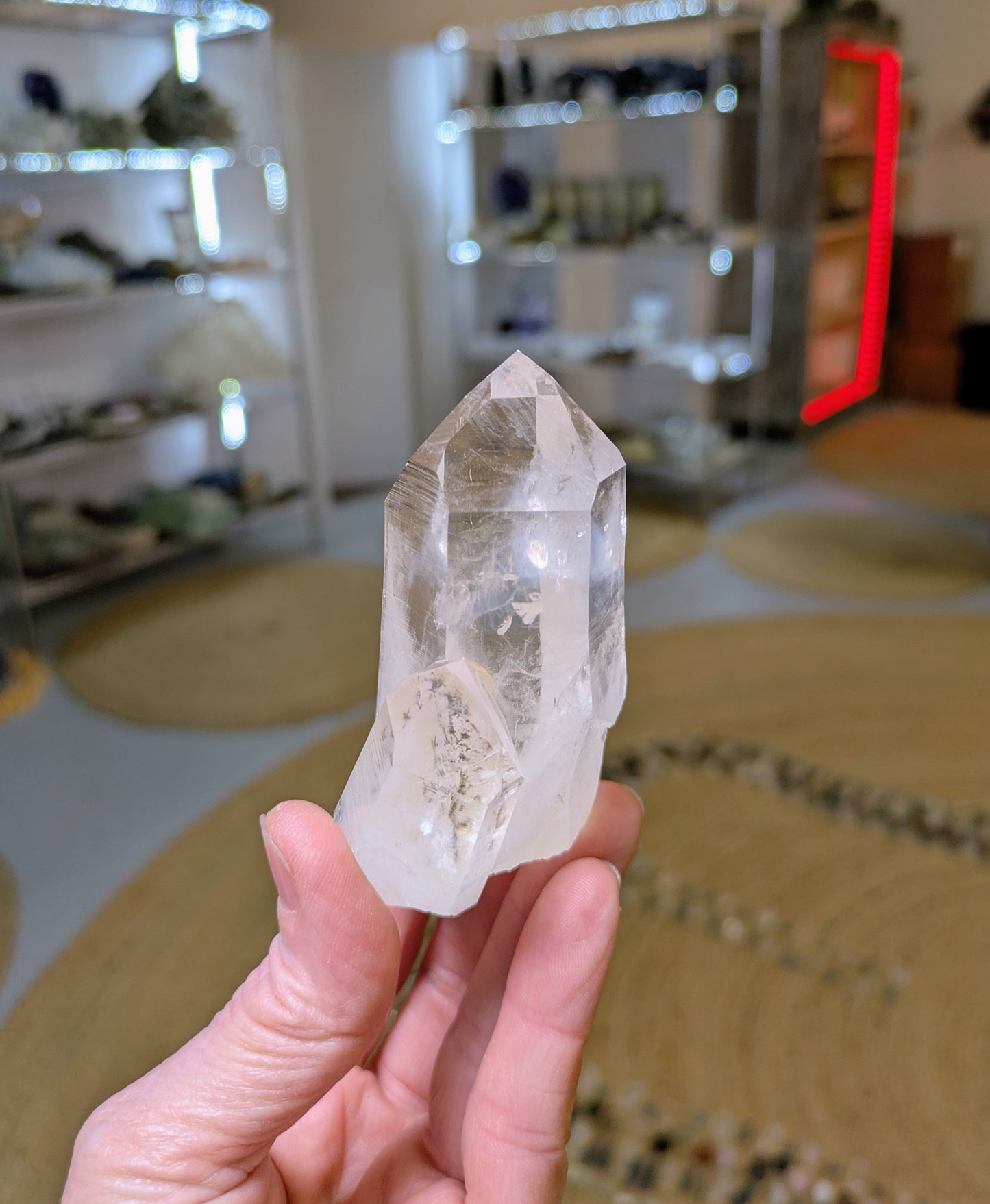 Blue Mist Quartz from Santander, Colombia