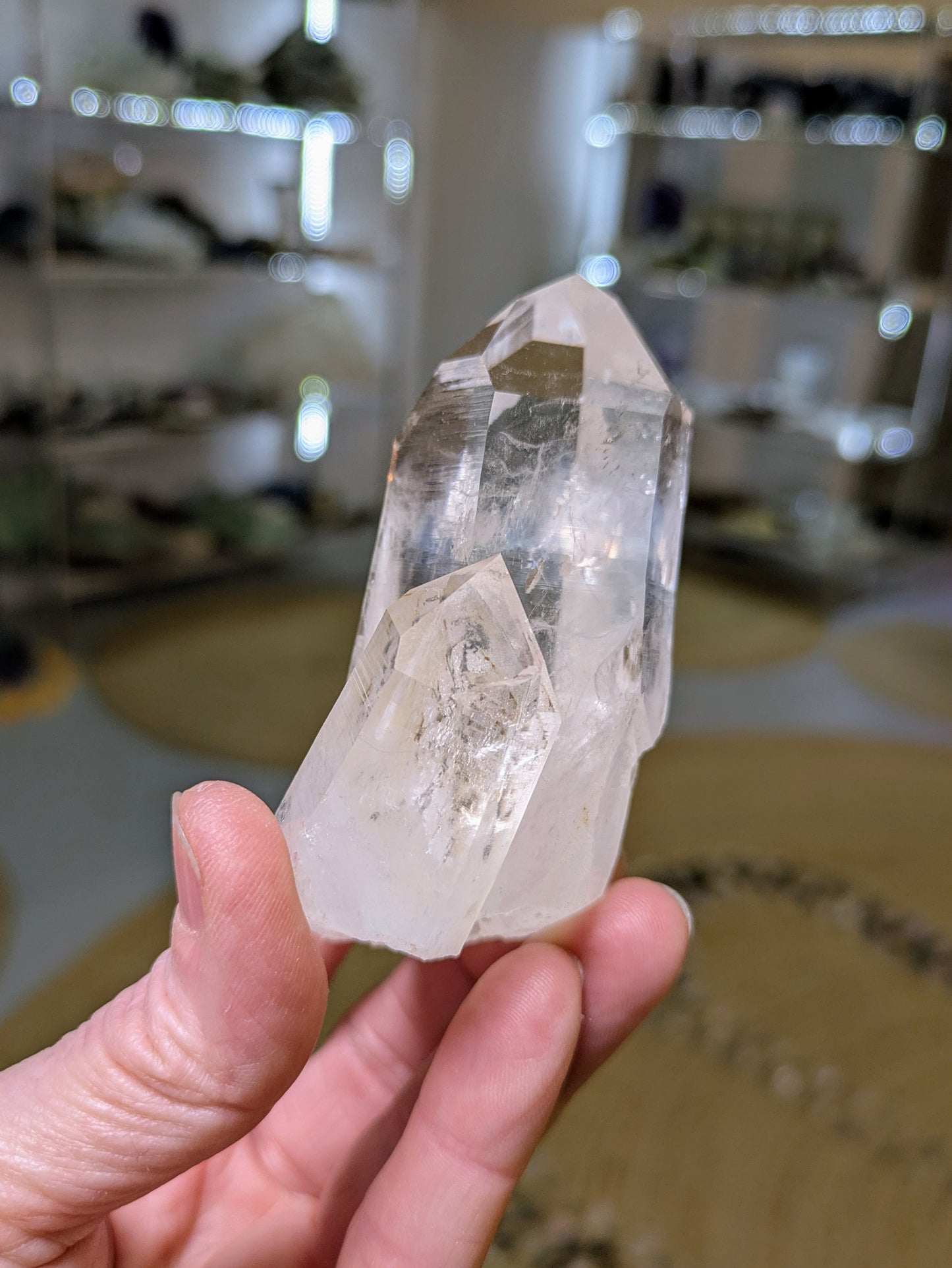 Blue Mist Quartz from Santander, Colombia