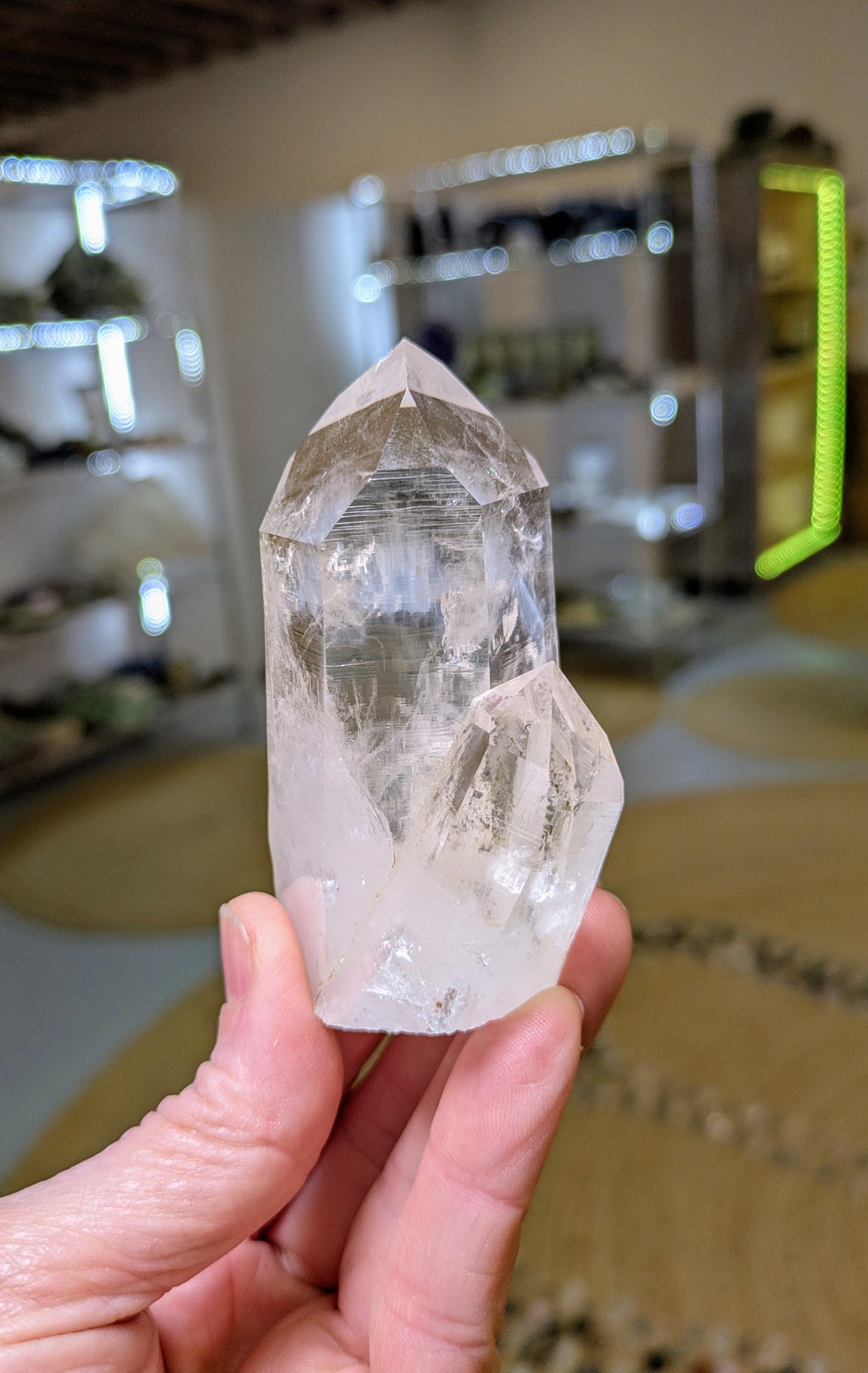 Blue Mist Quartz from Santander, Colombia
