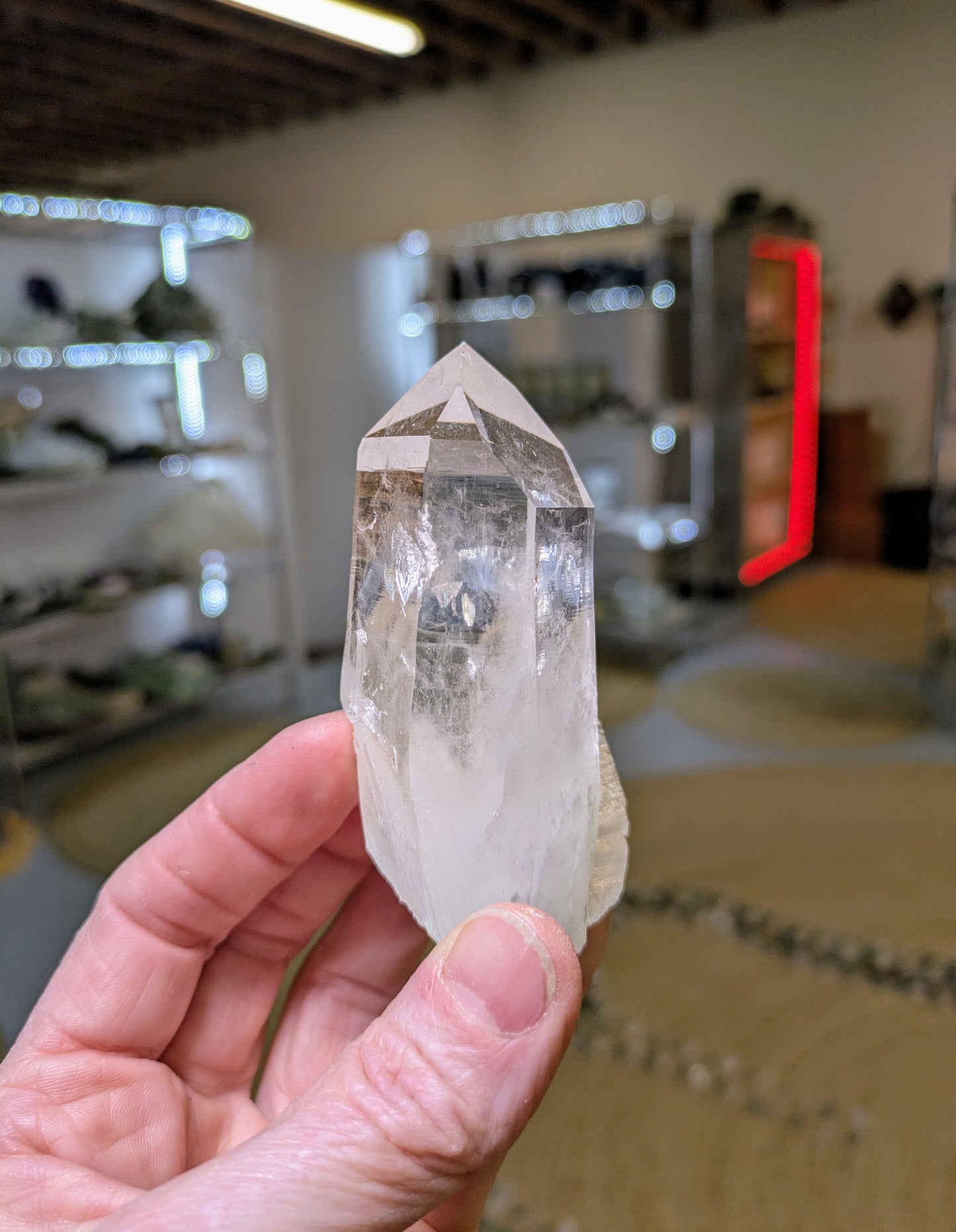 Blue Mist Quartz from Santander, Colombia