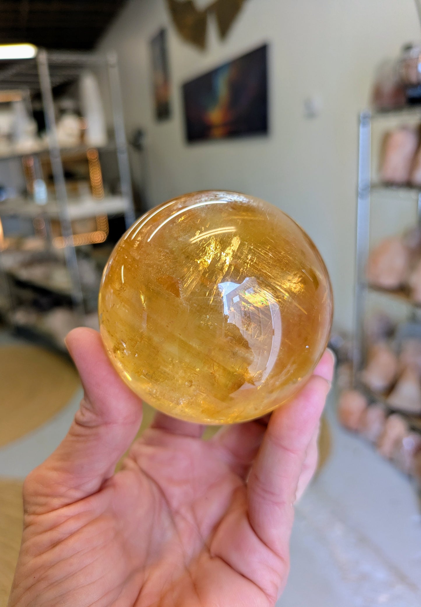 Calcite Sphere from China