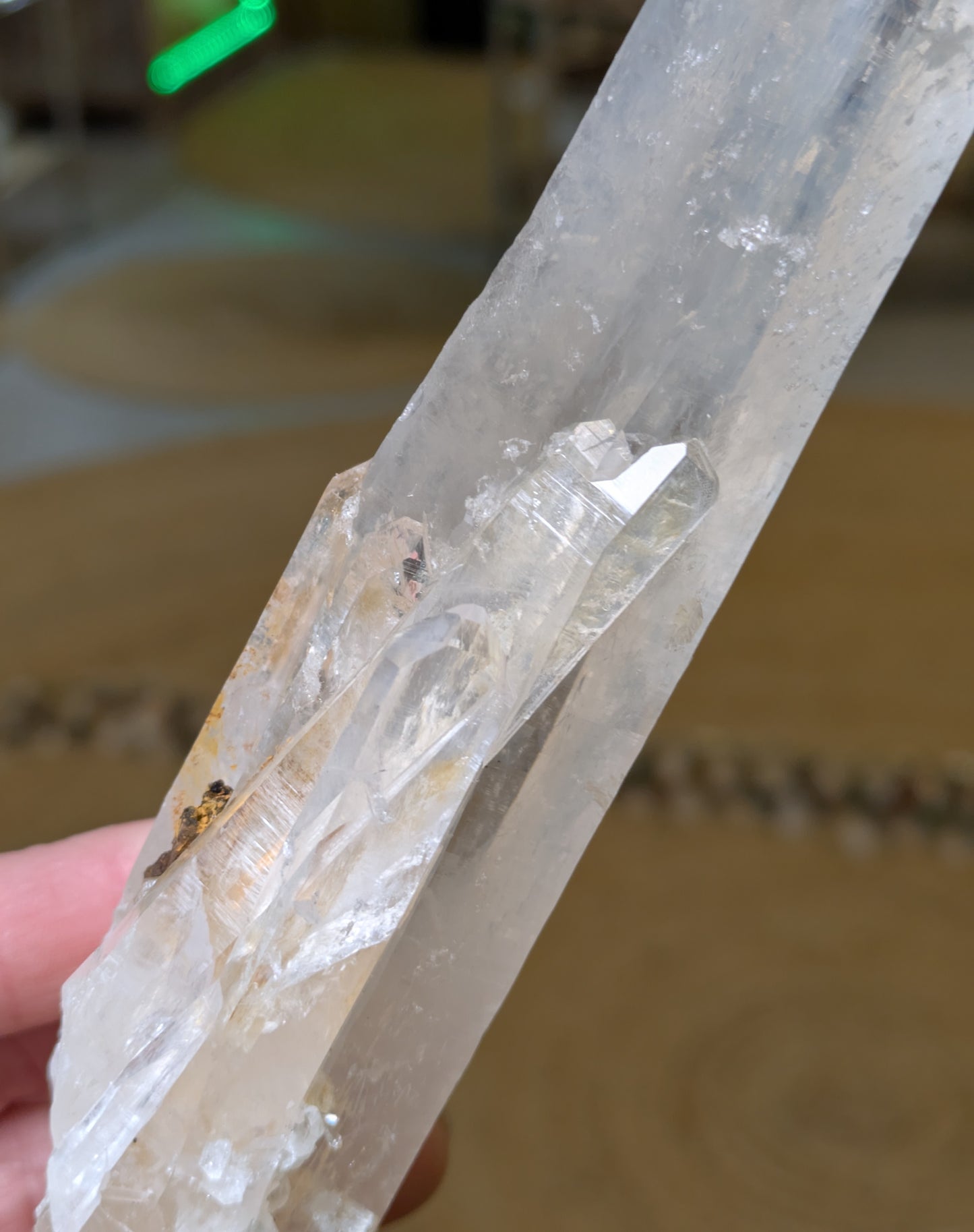 Blue Mist Phantom Quartz from Santander, Colombia